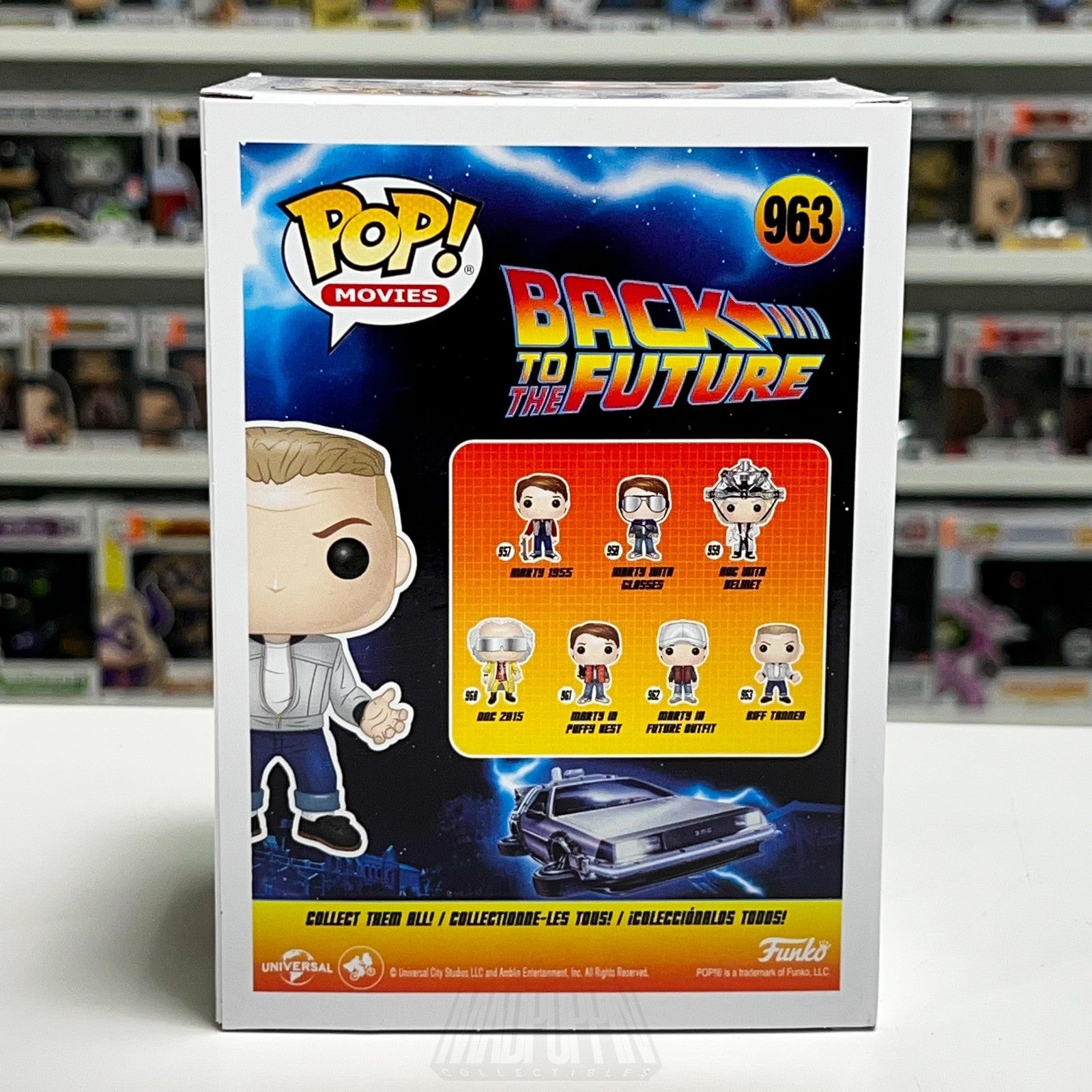 Funko Pop Movies Back to the Future Biff Tannen #963 Vinyl Figure New in Box Toy