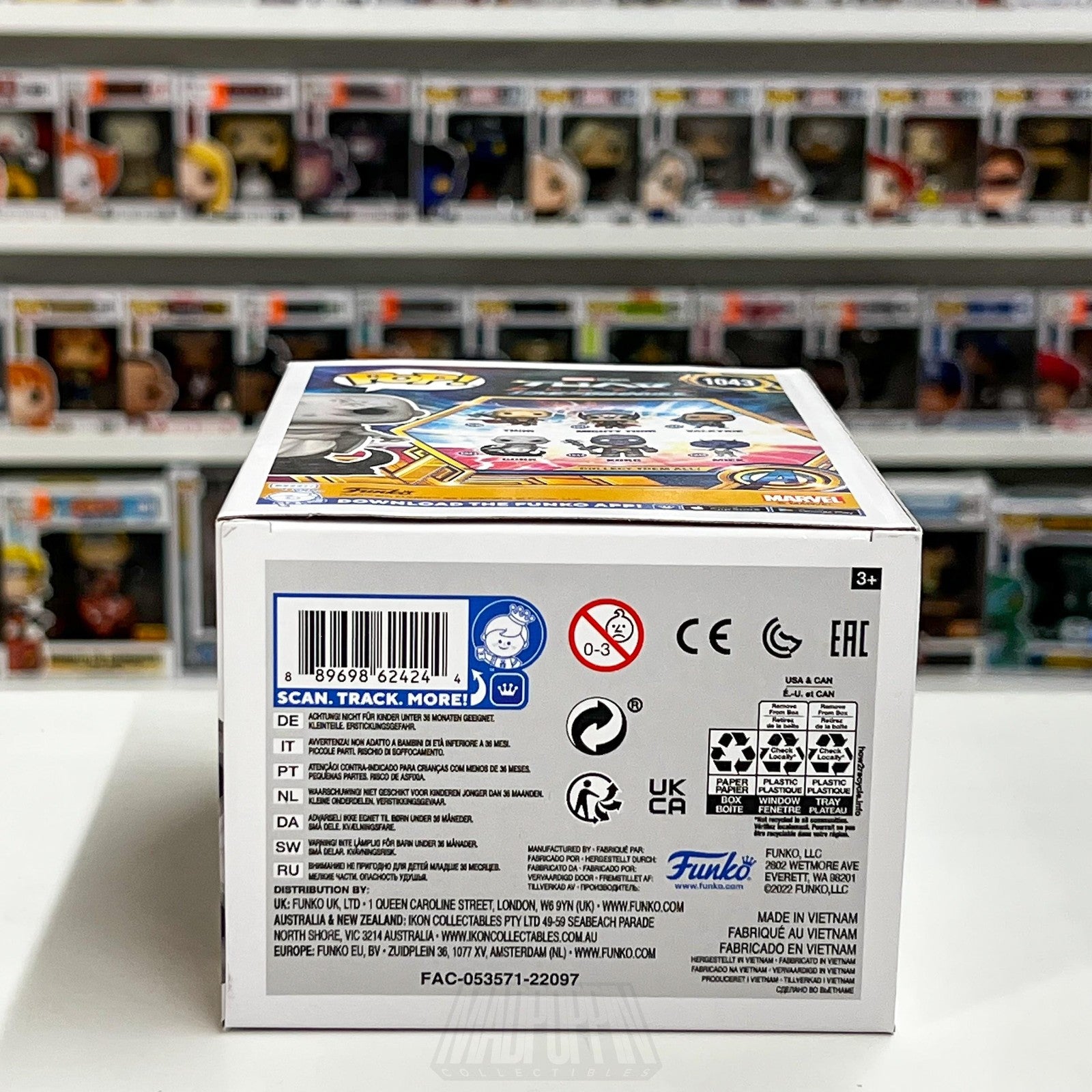 Funko Pop! Marvel Thor Love Thunder Gorr 1043 God Butcher Bobble-Head Figure Toy