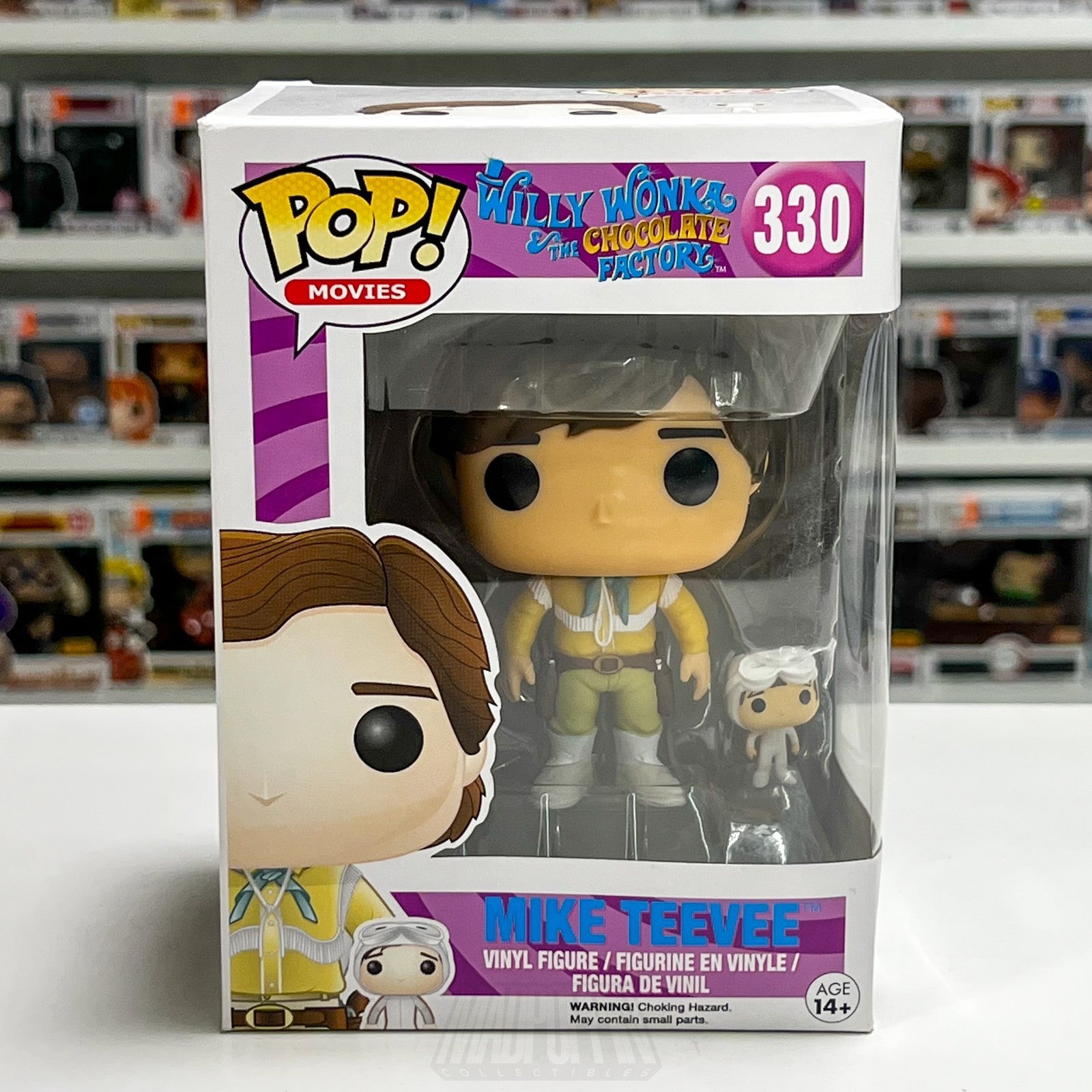 Funko Pop Movies Willy Wonka & The Chocolate Factory Mike Teevee 330 Vaulted
