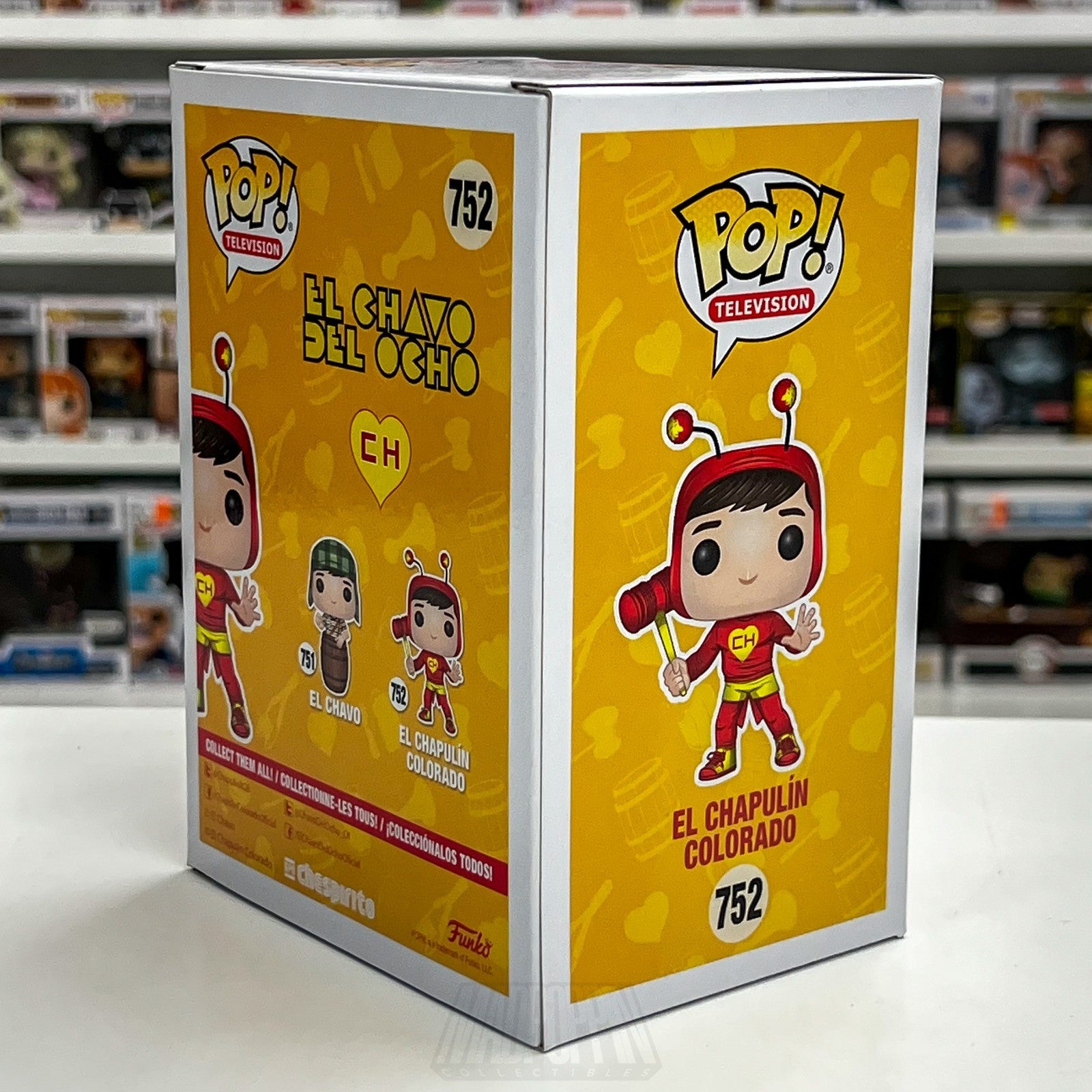 Funko Pop Television El Chapulin Colorado 752 Red Grasshopper Mexican Toy Figure4