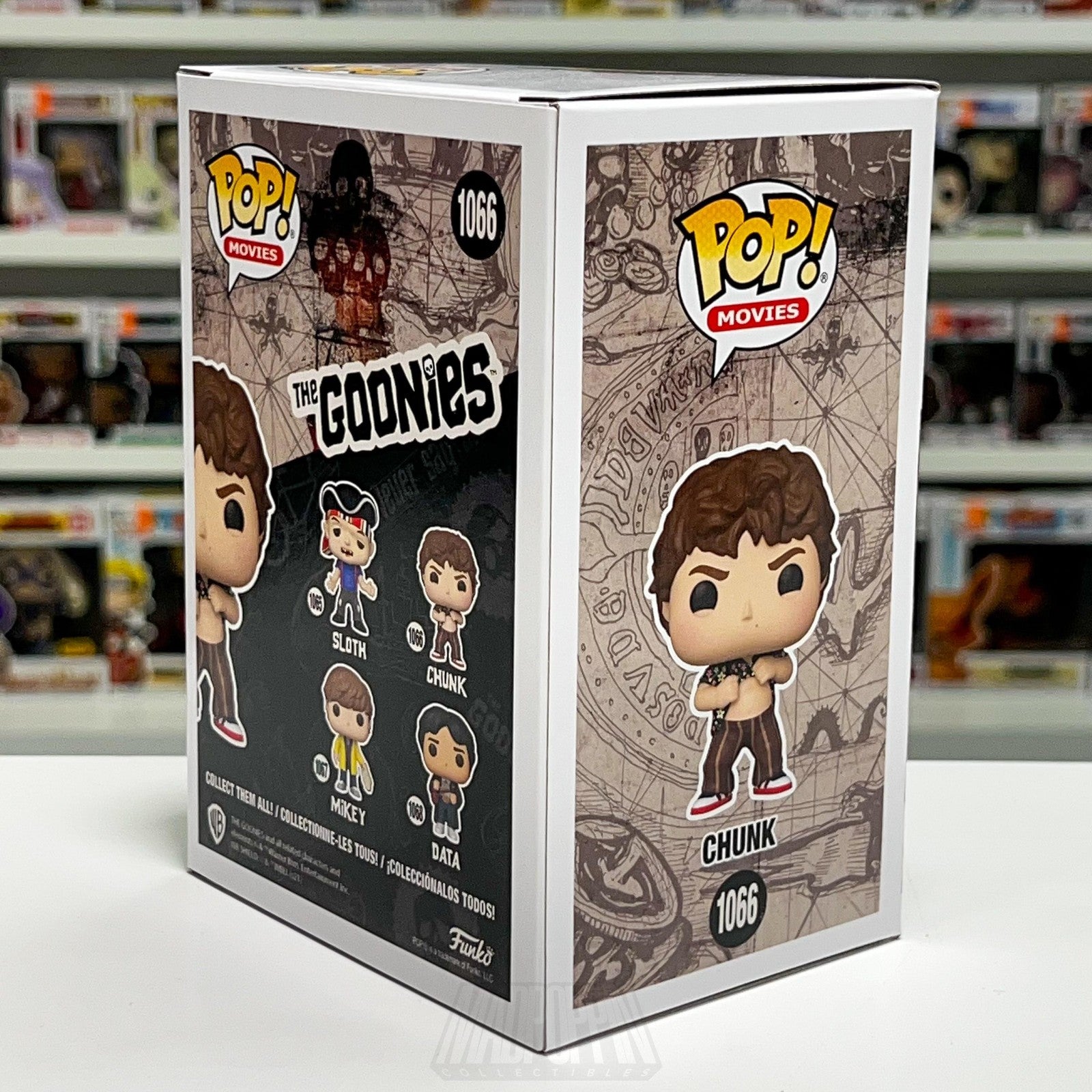 Funko Pop Movies Goonies Chunk Truffle Shuffle 1066 Vinyl Figure 2021 Treasure