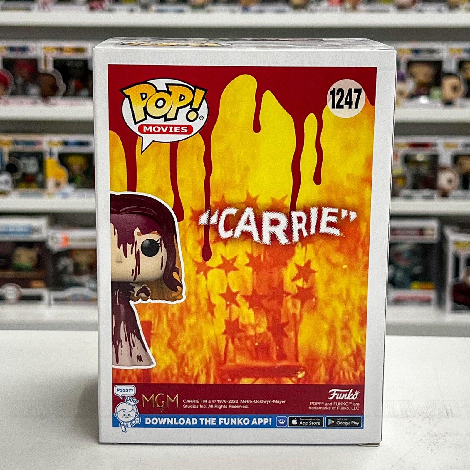 Funko Pop Movies Carrie 1247 Vinyl Figure Horror Stephen King Collectible New