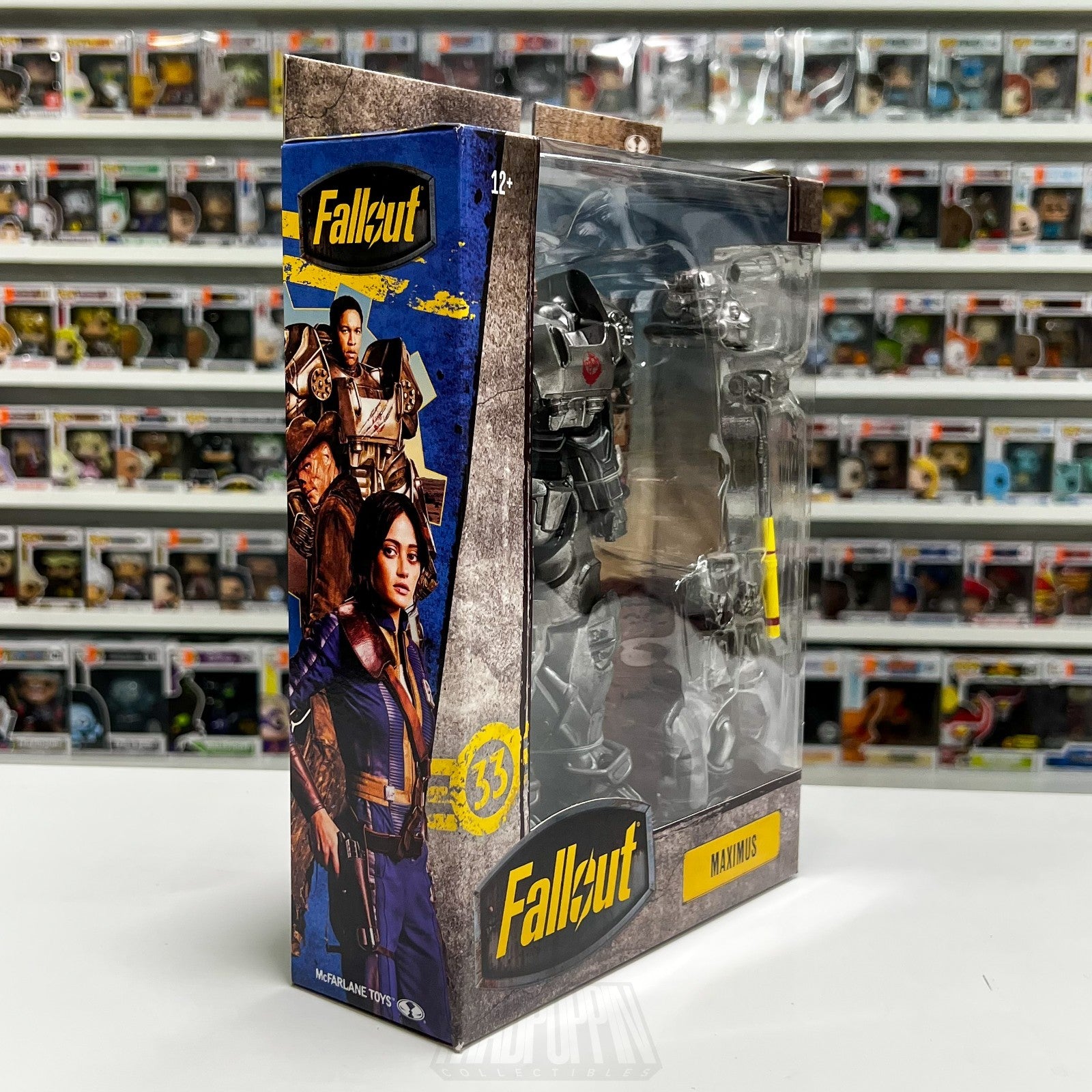 McFarlane Toys Fallout Maximus 7 Inch Action Figure Video Game Bethseda IN HAND