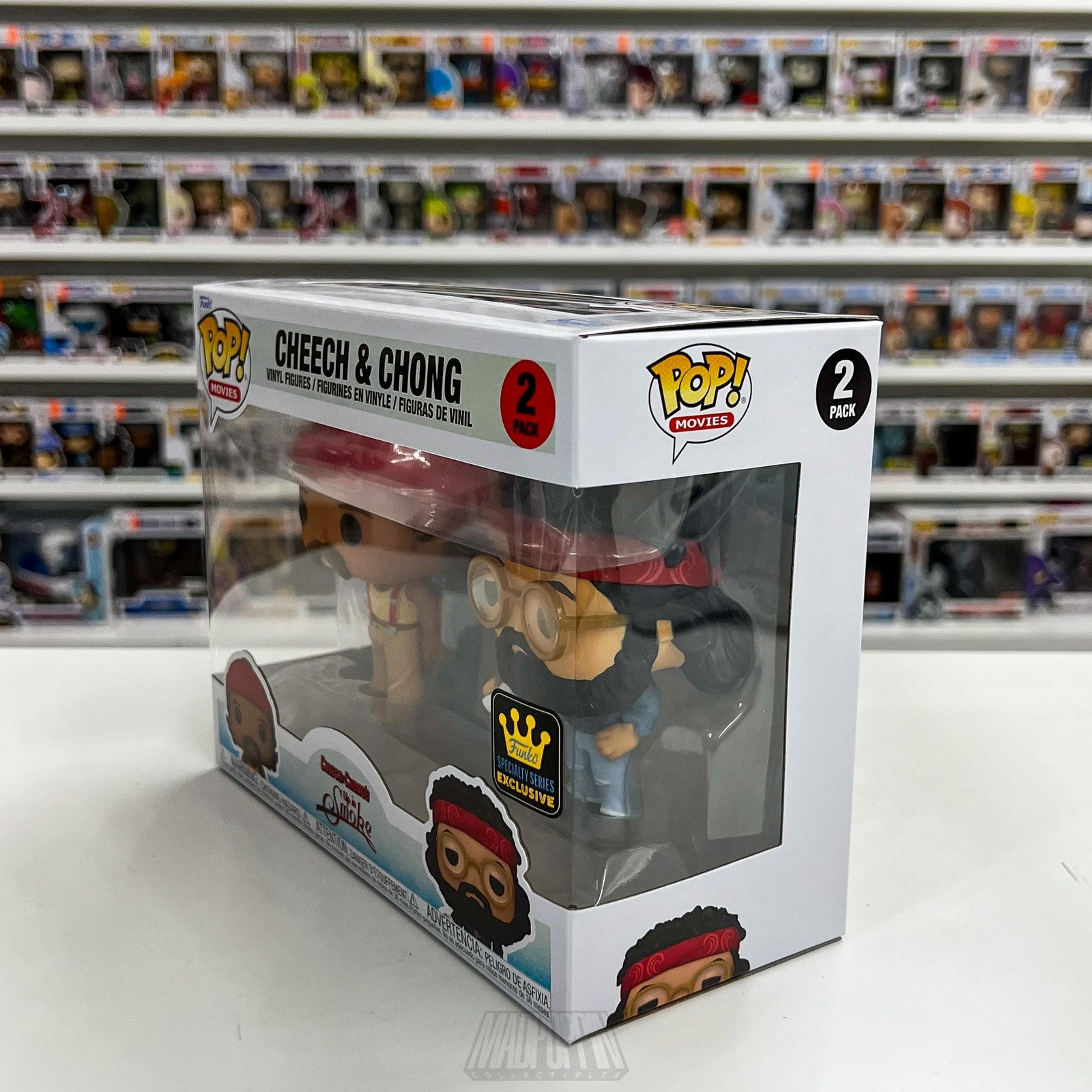 Funko Pop Cheech & Chong Up In Smoke 2 Pack Figures Specialty Series Exclusive