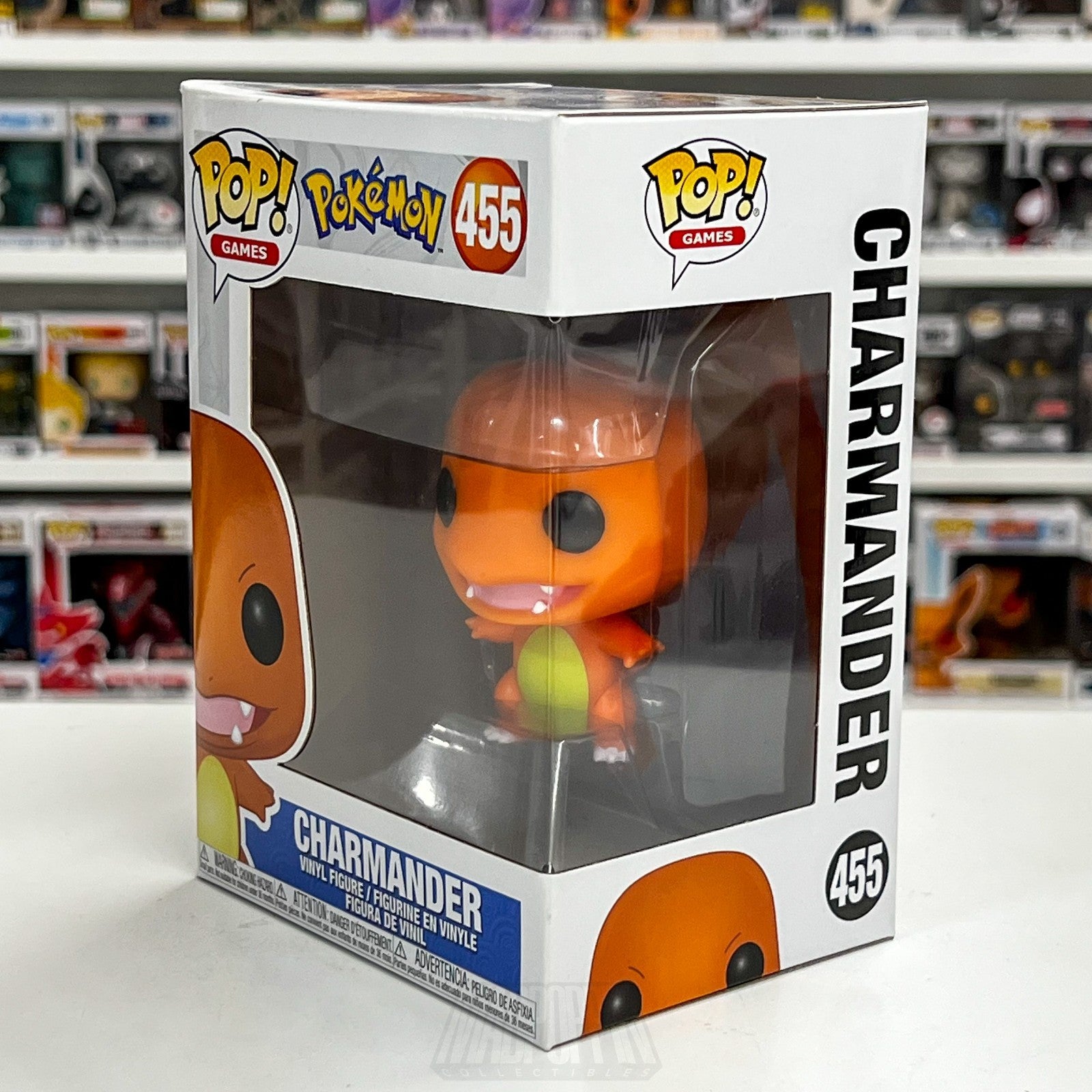 Funko Pop Video Games Pokemon Charmander 455 TCG Trading Cards Toy Vinyl Figure1