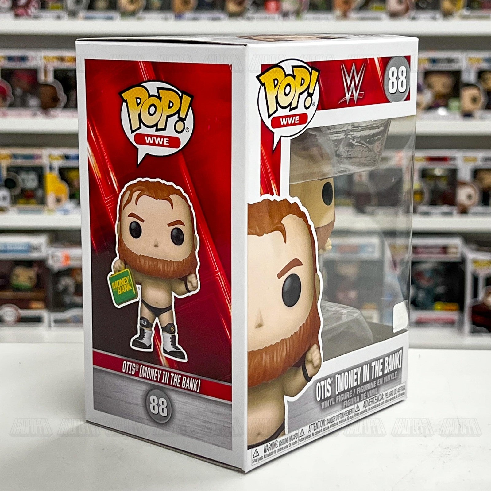 Funko Pop WWE Otis Money in the Bank #88 Vinyl Figure Wrestling Collector MIB
