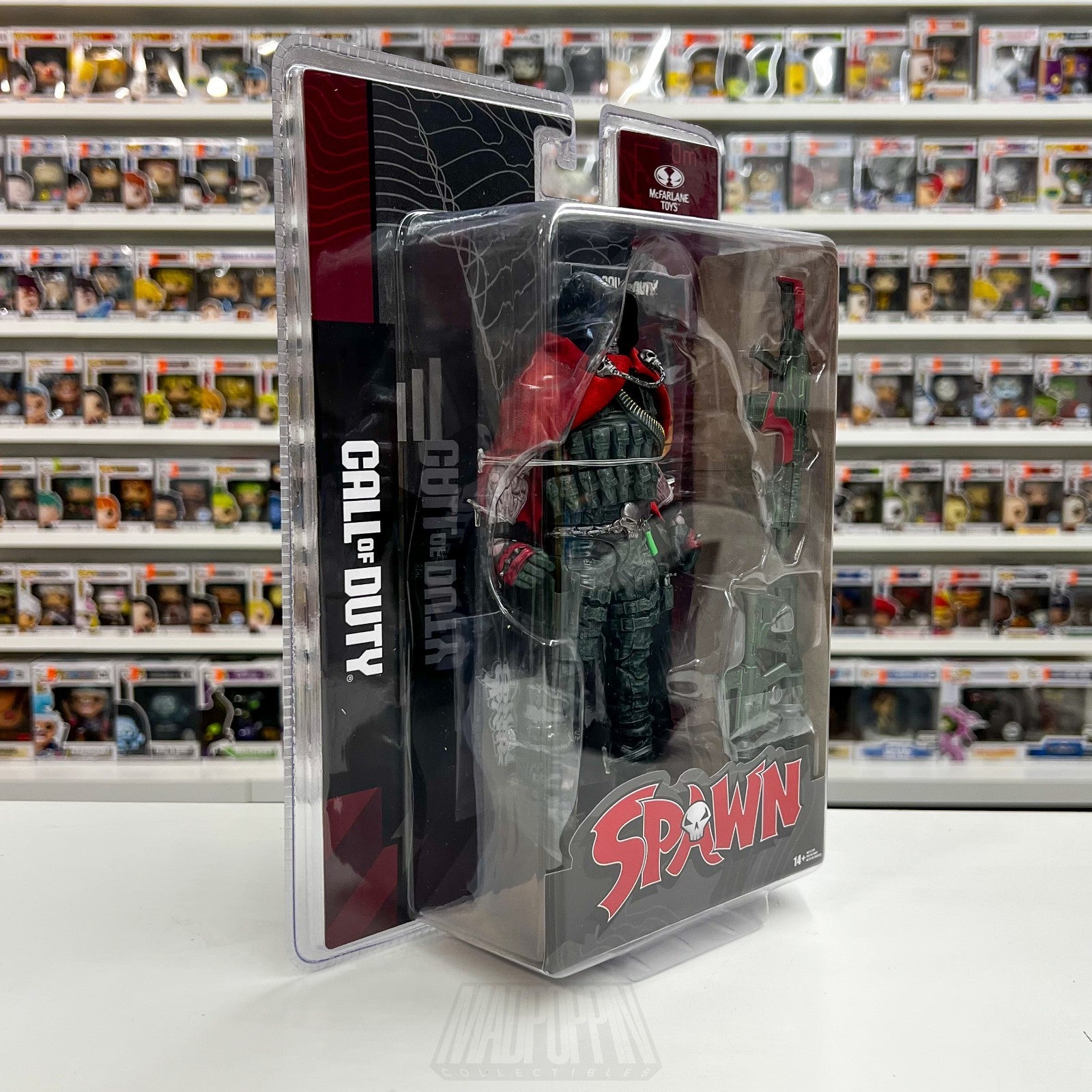 McFarlane Toys Burned Spawn Call of Duty COD 7 Inch Action Figure Comic Book