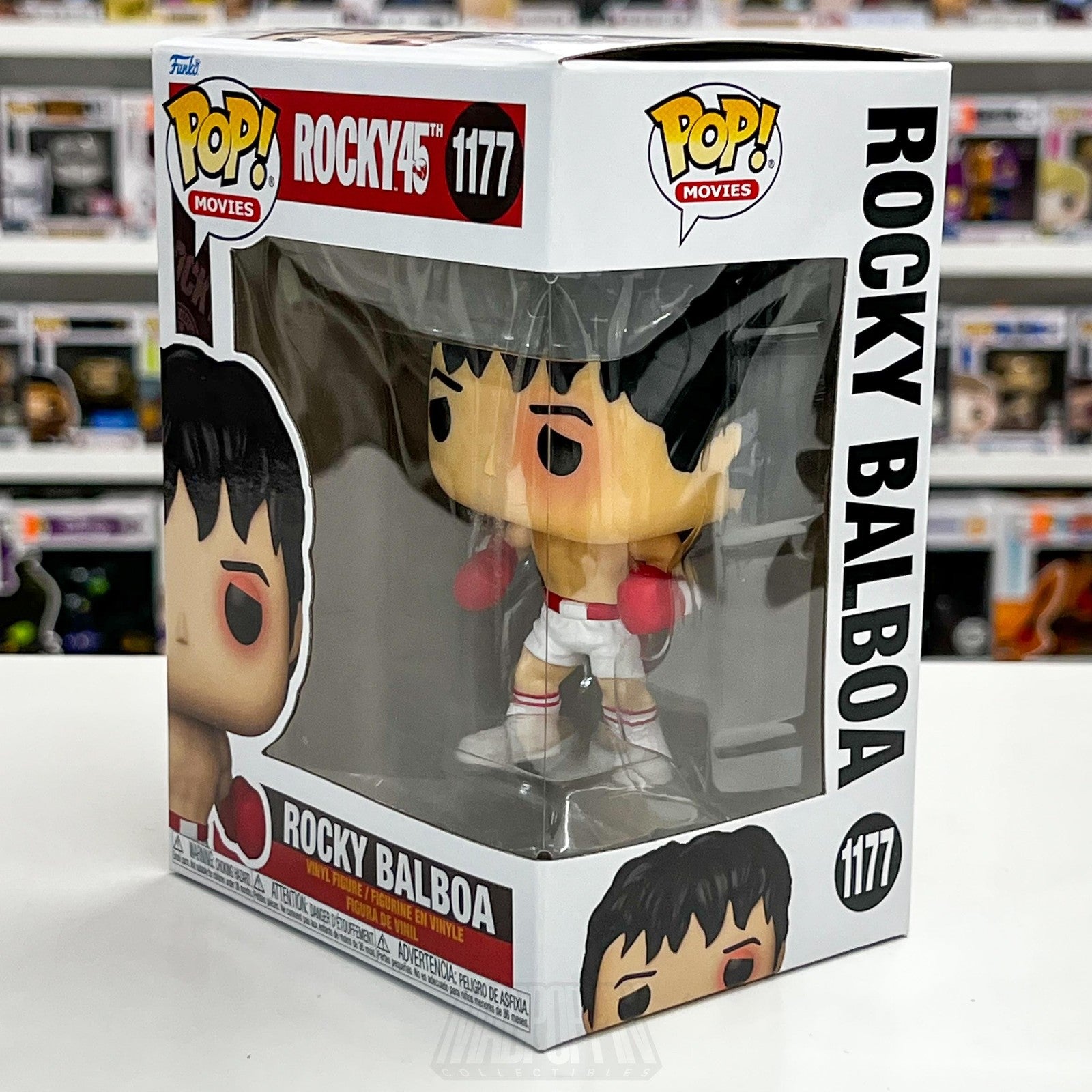 Funko Pop Movies Rocky 45th Rocky Balboa #1177 Vinyl Figure Boxed Collectible1