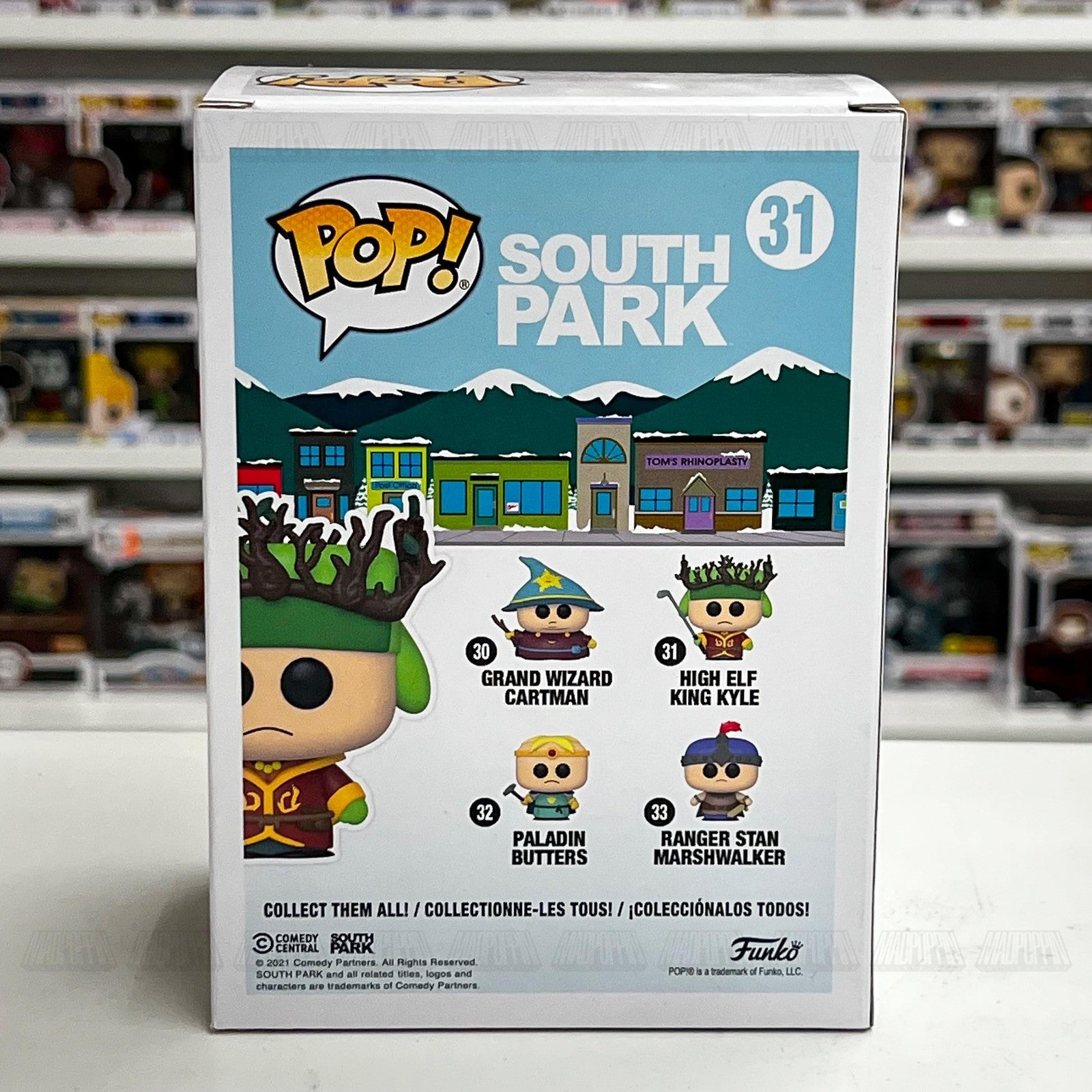 Funko Pop South Park High Elf King Kyle 31 Vinyl Figure Television Standard New