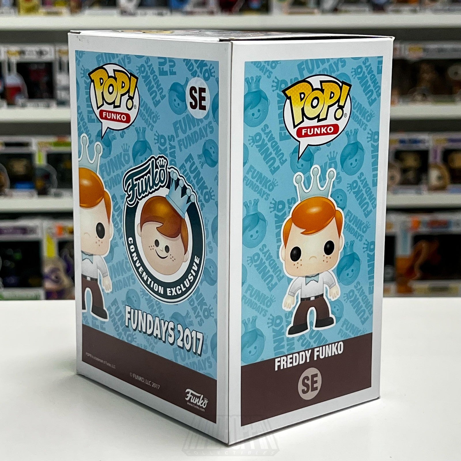 Funko Pop Freddy as MMPR Blue Ranger SE Fundays 2017 SDCC 525 Pcs Exclusive Toy