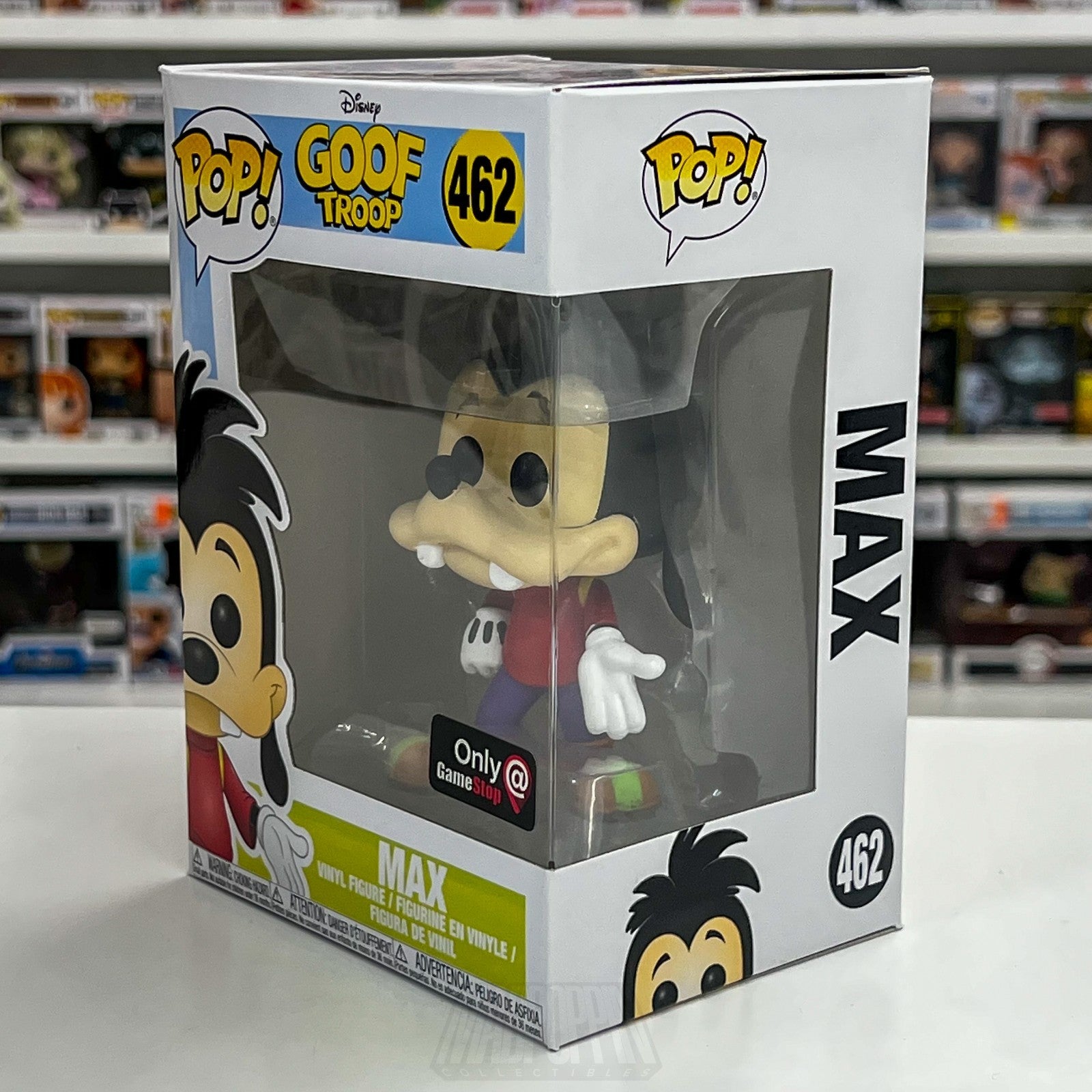 Funko Pop Disney Goof Troop Maximilian Max GameStop Exclusive 462 Vinyl Figure1
