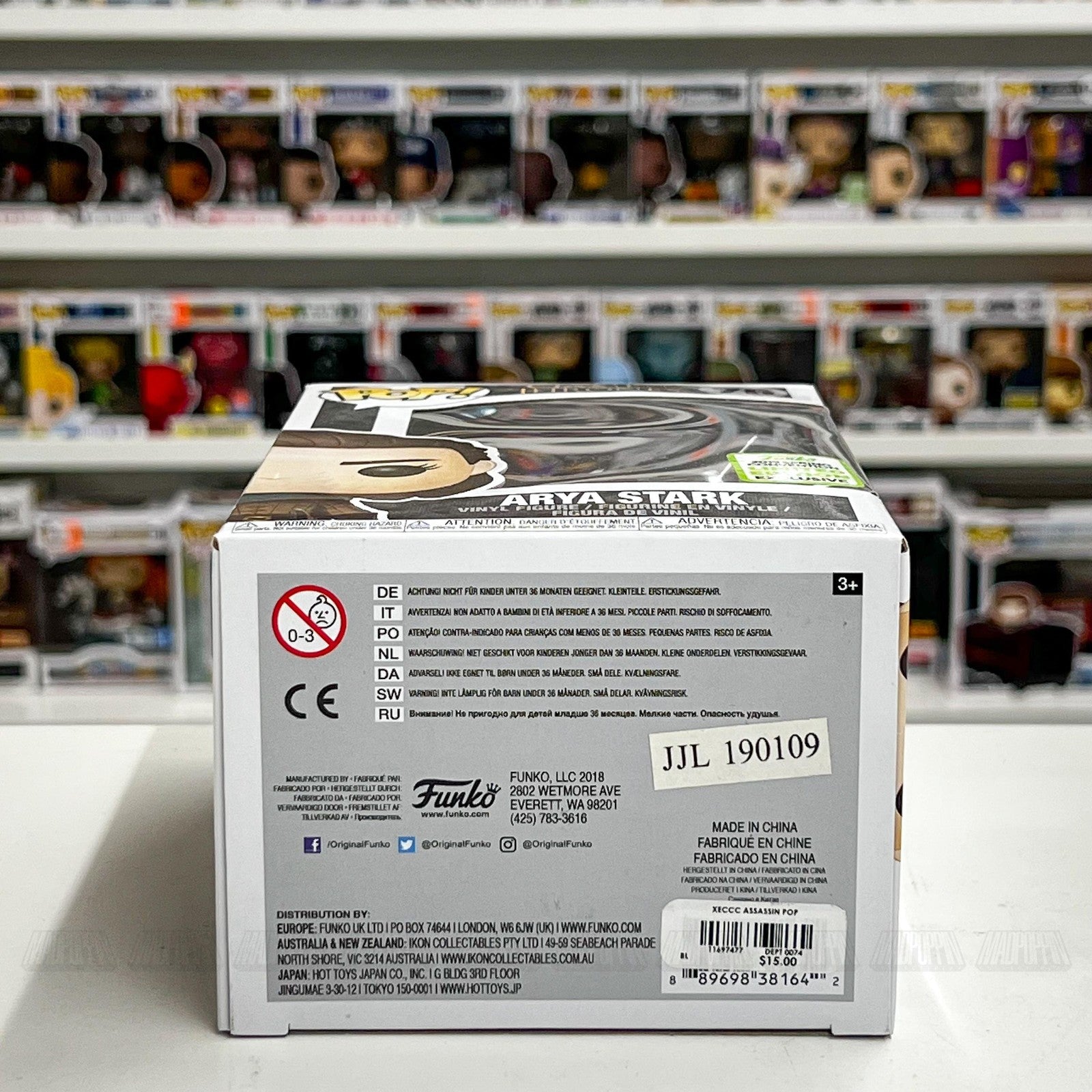 Funko Pop Game of Thrones Arya Stark #76 2019 Spring Convention Exclusive Figure