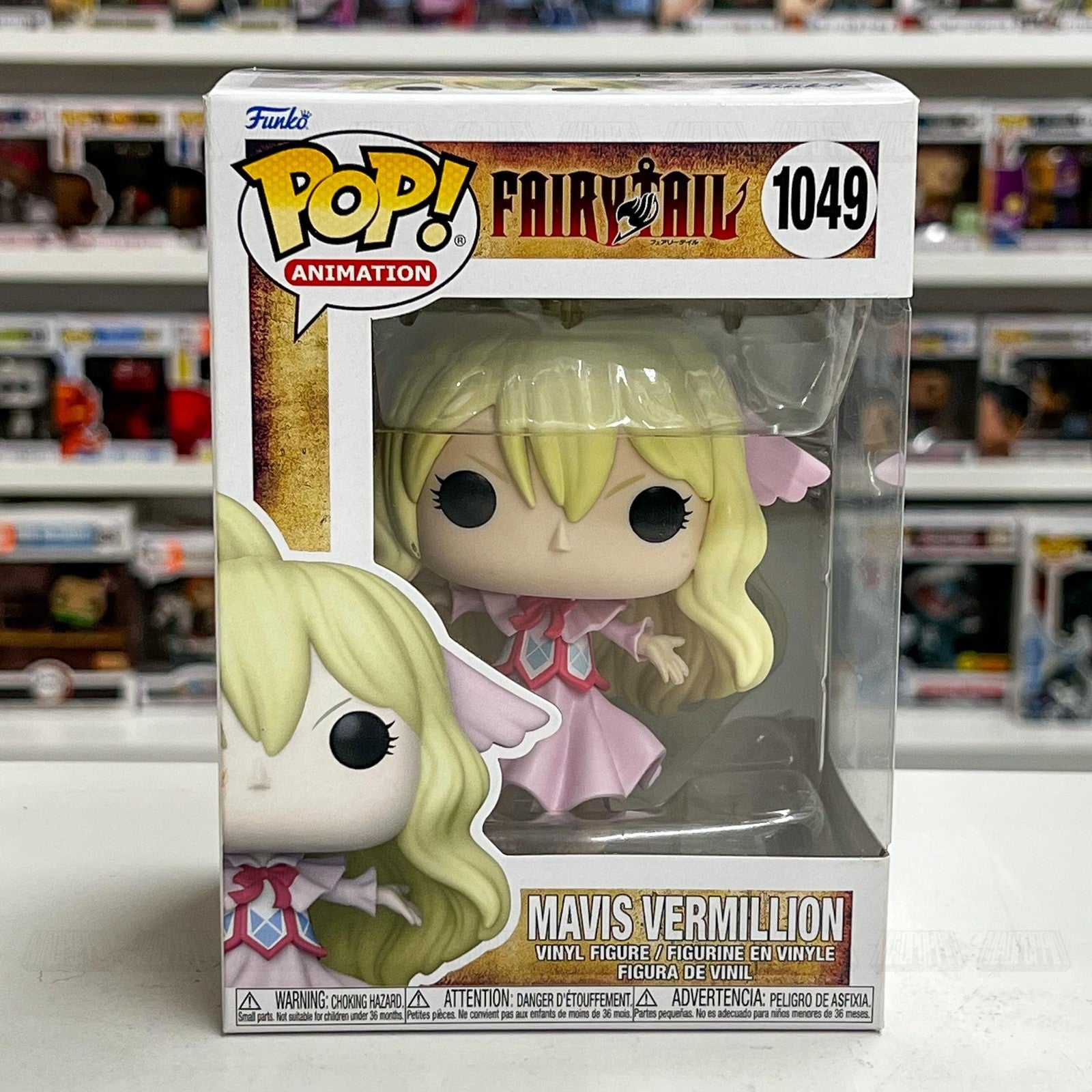 Funko Pop Animation Fairy Tail 1049 Mavis Vermillion Vinyl Figure New In Box