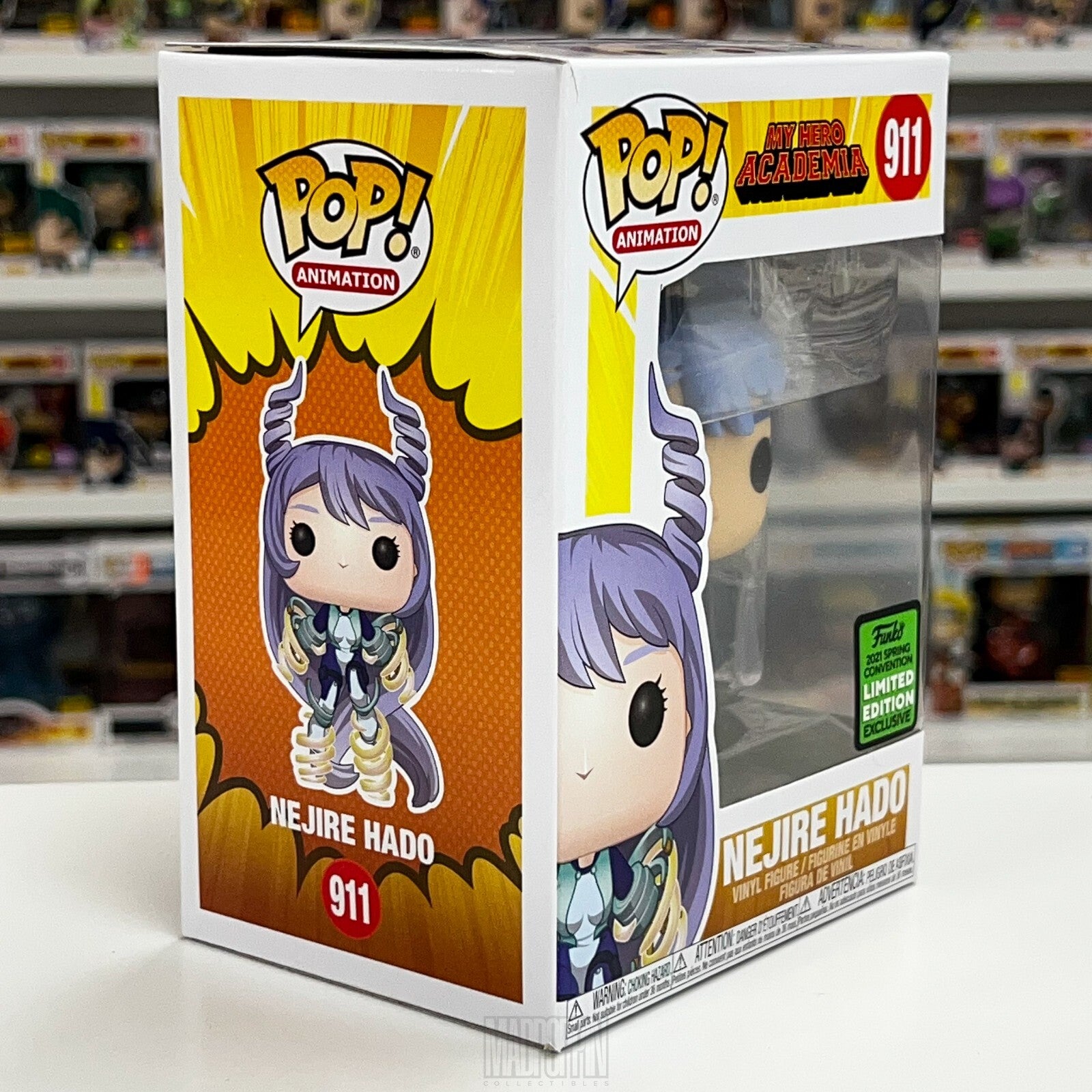 Funko Pop Anime My Hero Academia Nejire Hado Chan Wonder ECCC Spring Con 911