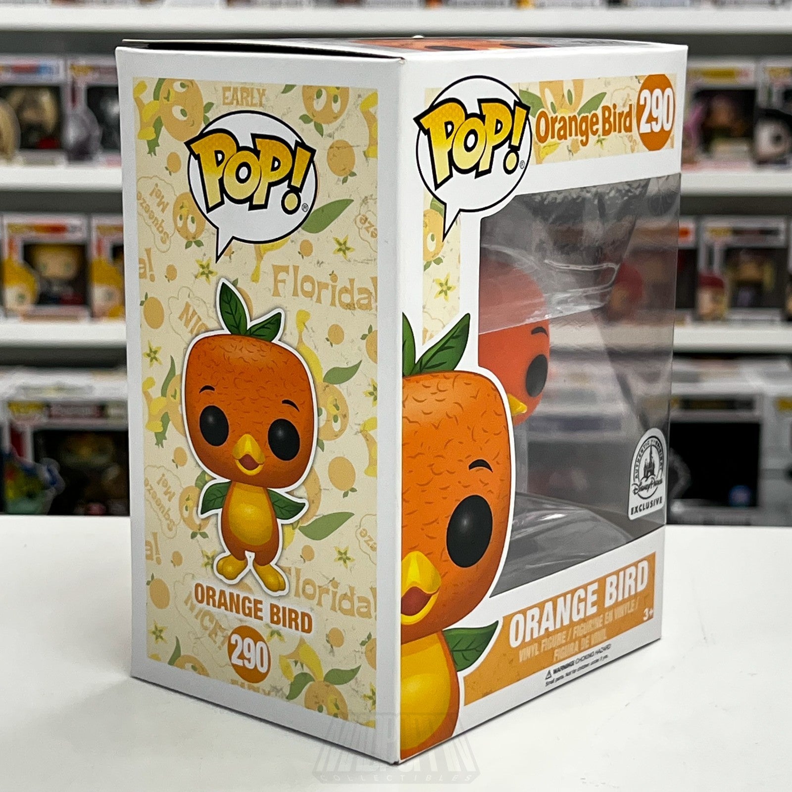 Funko Pop Disney Orange Bird Parks Exclusive 290 Florida World Toy Vinyl Figure5