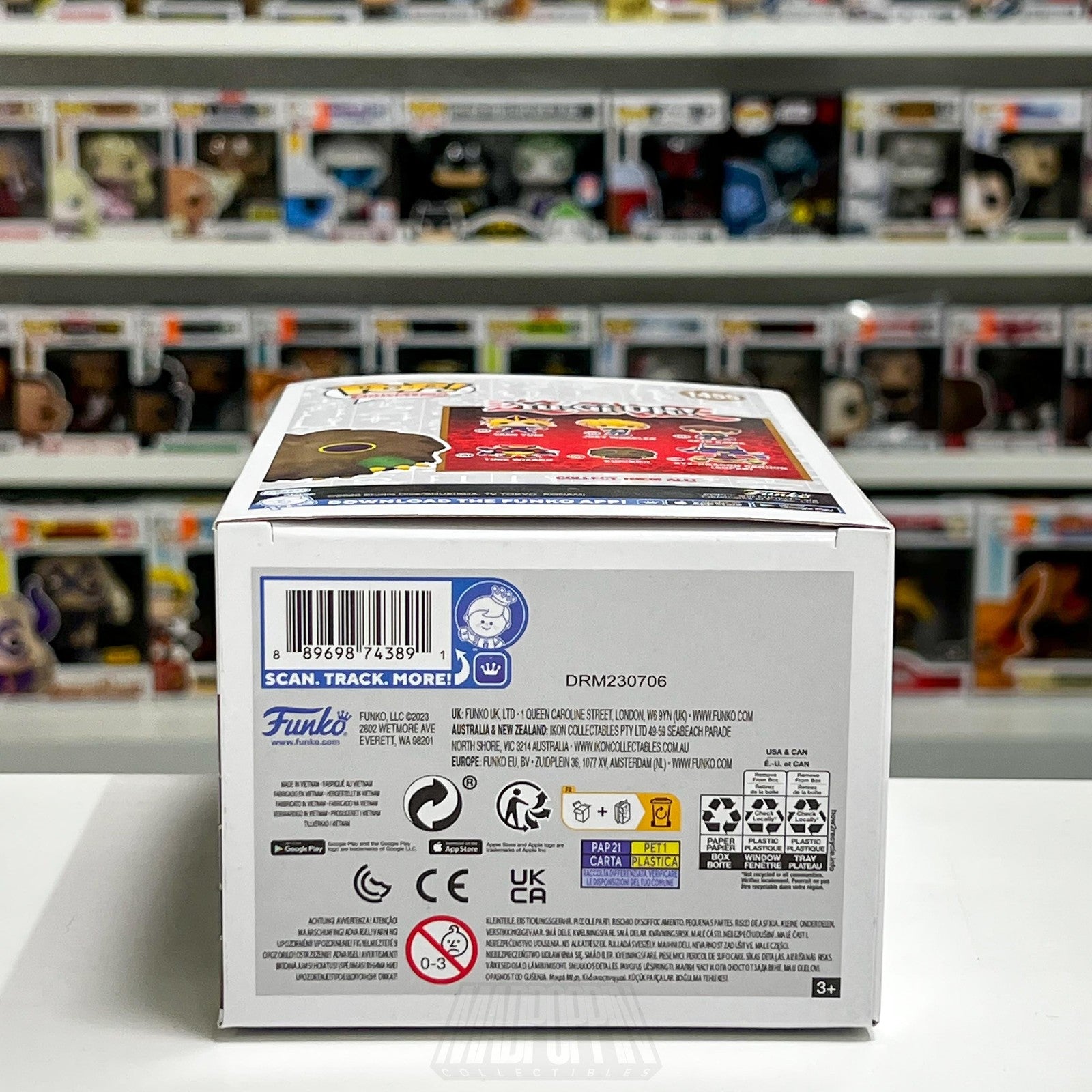 Funko Pop Animation Yu-Gi-Oh Kuriboh 1455 AAA Anime Flocked Glow Vinyl Anime NIB