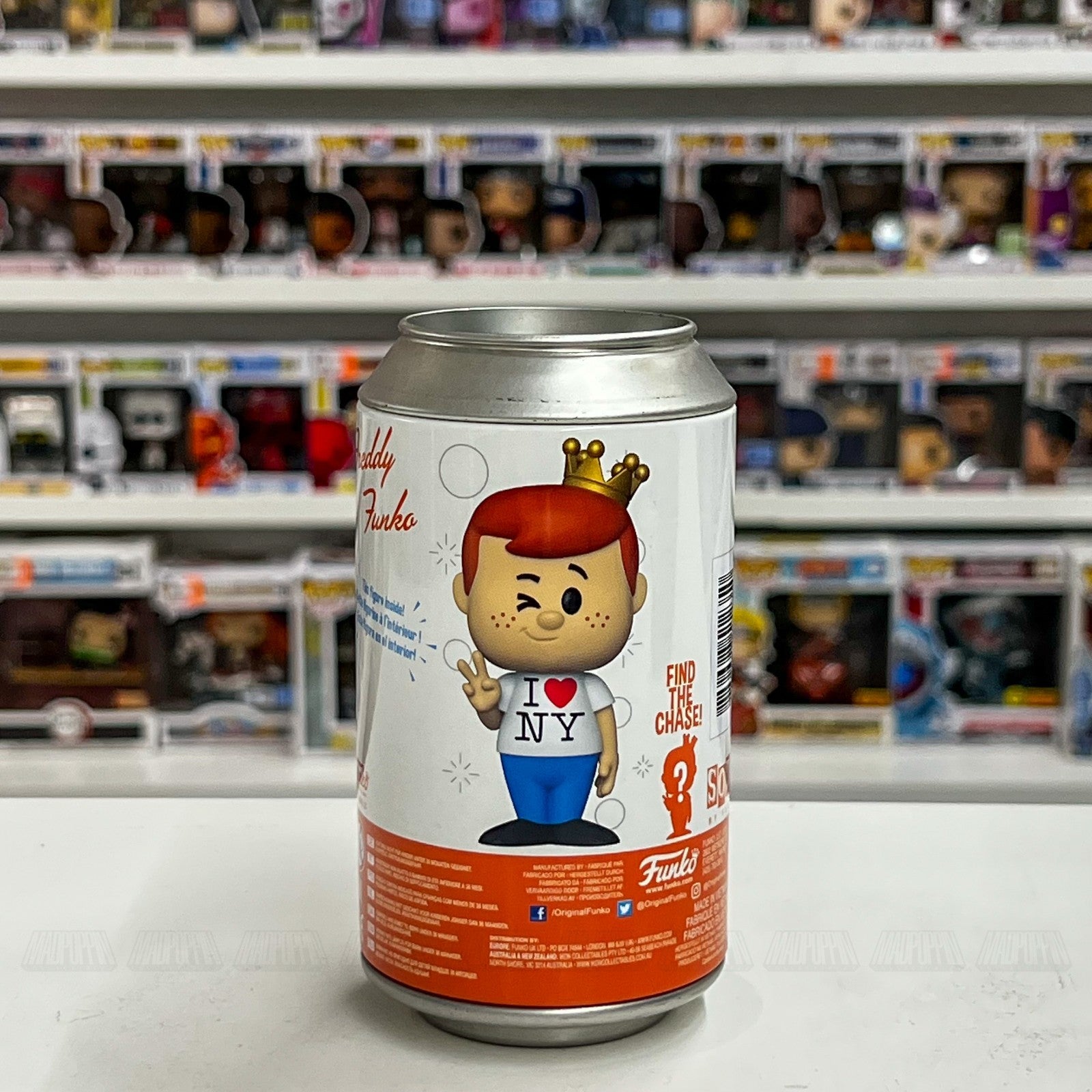 Funko Soda Freddy NYC New York Comic Con Exclusive Limited 1700 pcs LOOSE Figure