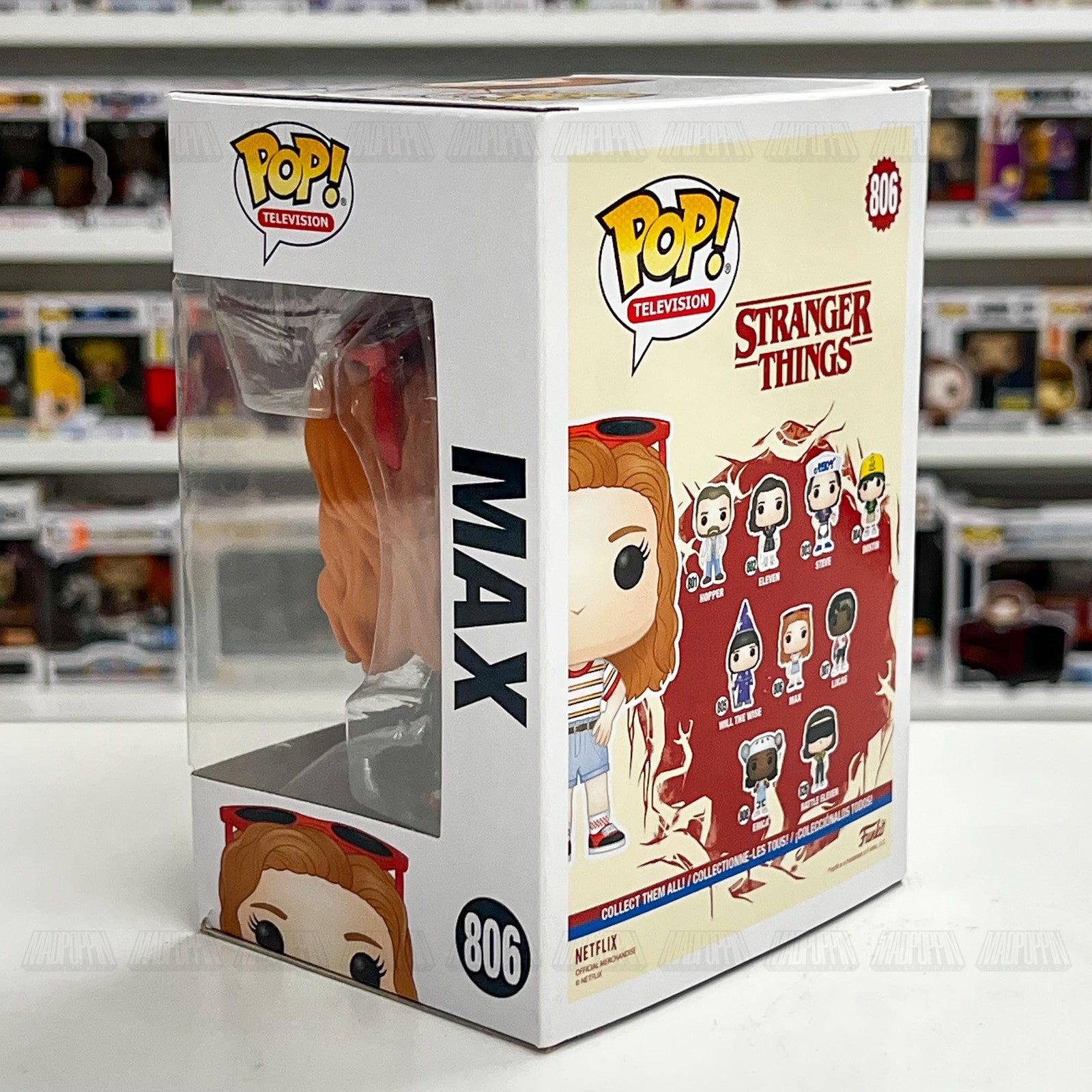 Funko POP Stranger Things Max 806 Vinyl Figure TV Collectible New in Box Netflix