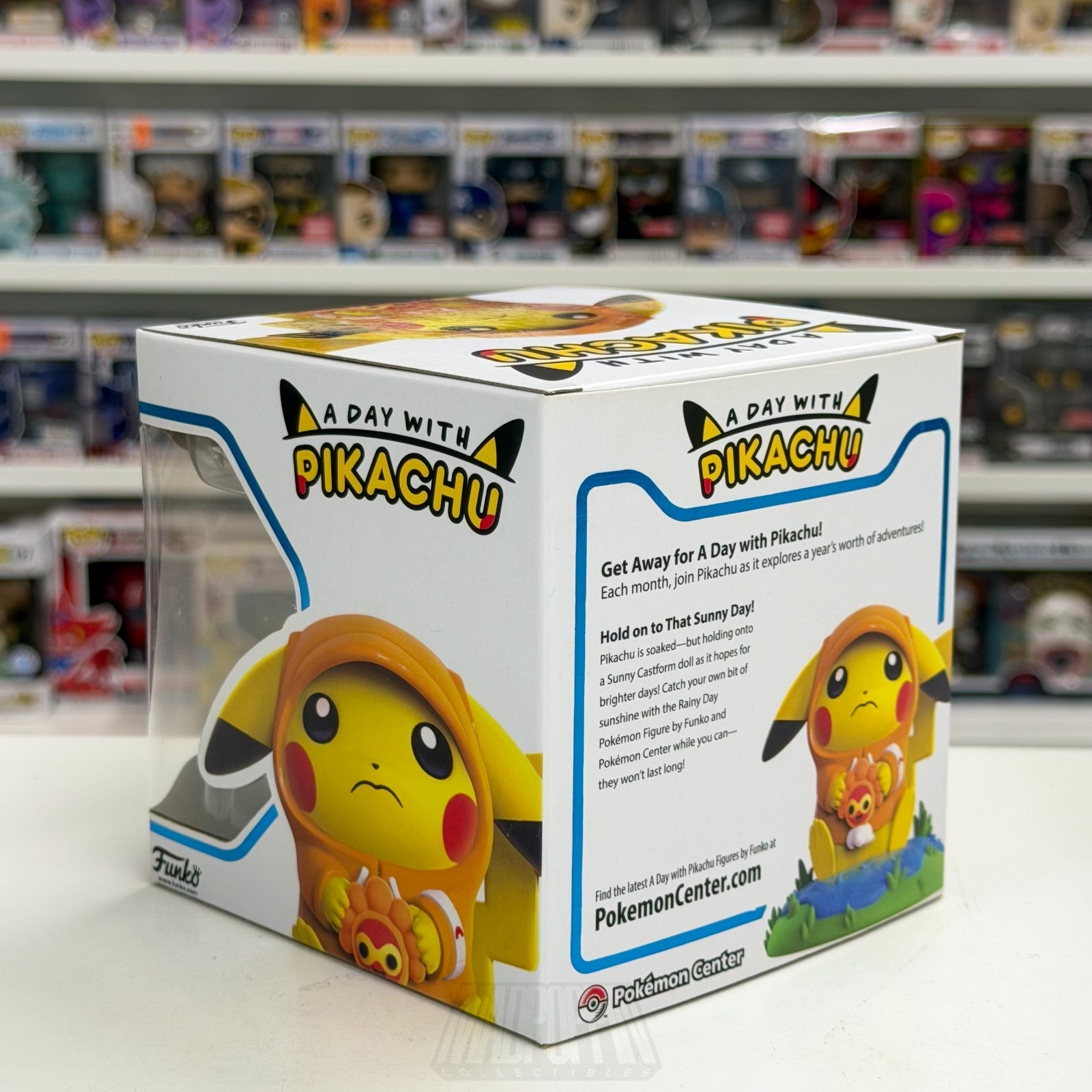 Funko A Day With Pikachu Rainy Day Pokemon Center TCG Japanese Game Vinyl Figure2
