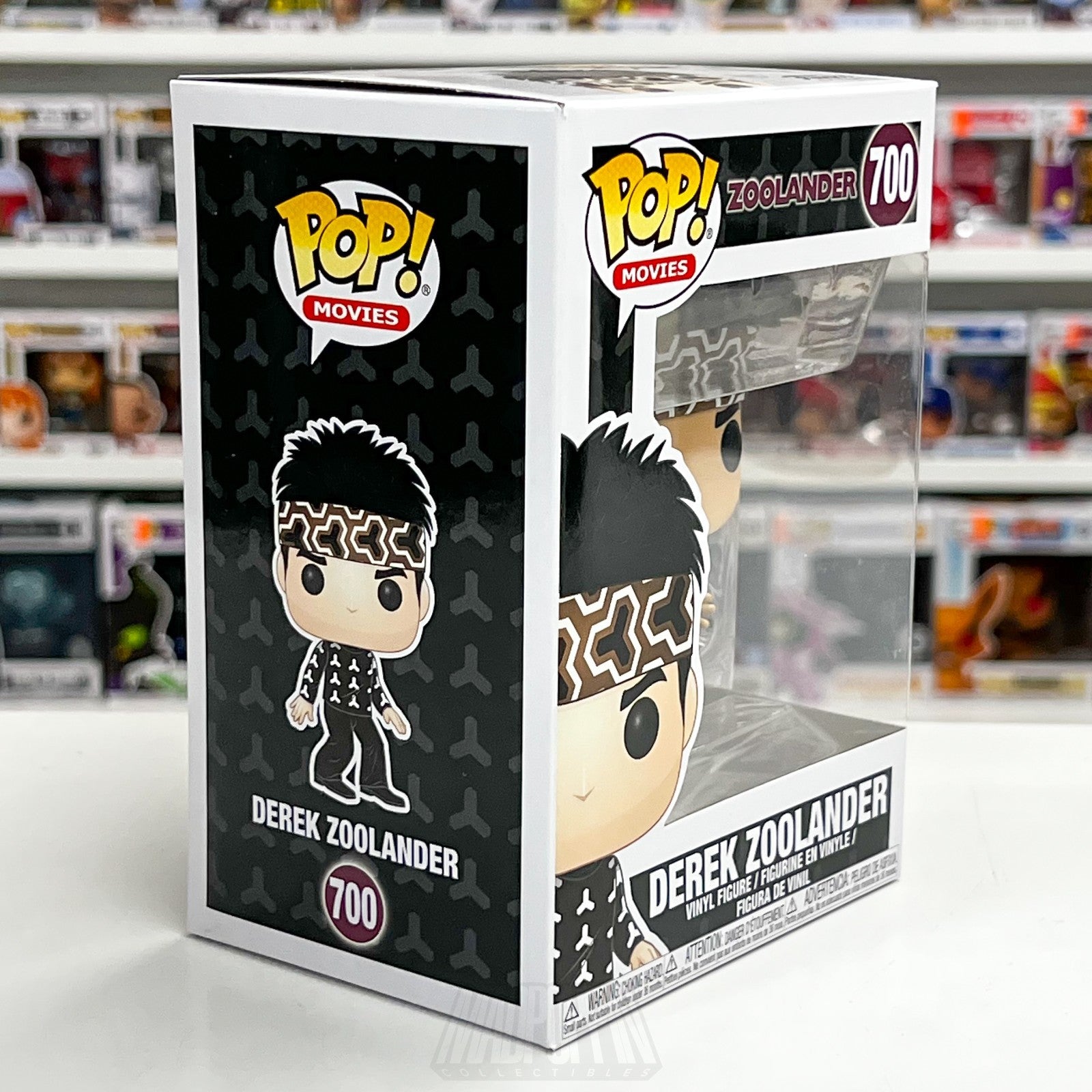 Funko Pop Movies Derek Zoolander 700 American Comedy Ben Stiller Vinyl Figure5