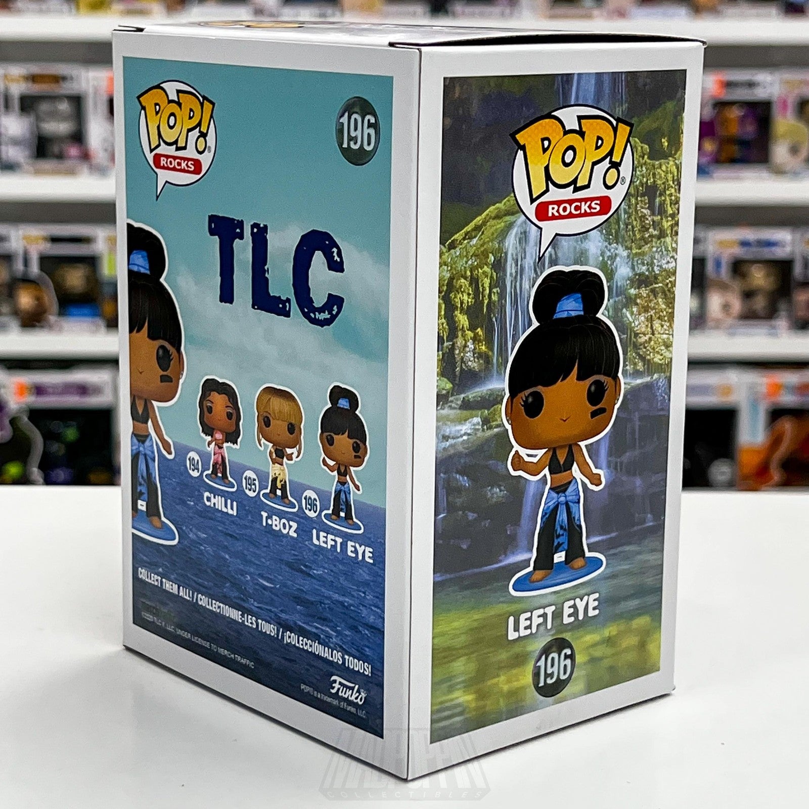 Funko Pop Rocks TLC Left Eye 196 Waterfalls Video Vinyl Figure 90s R&B Atlanta4