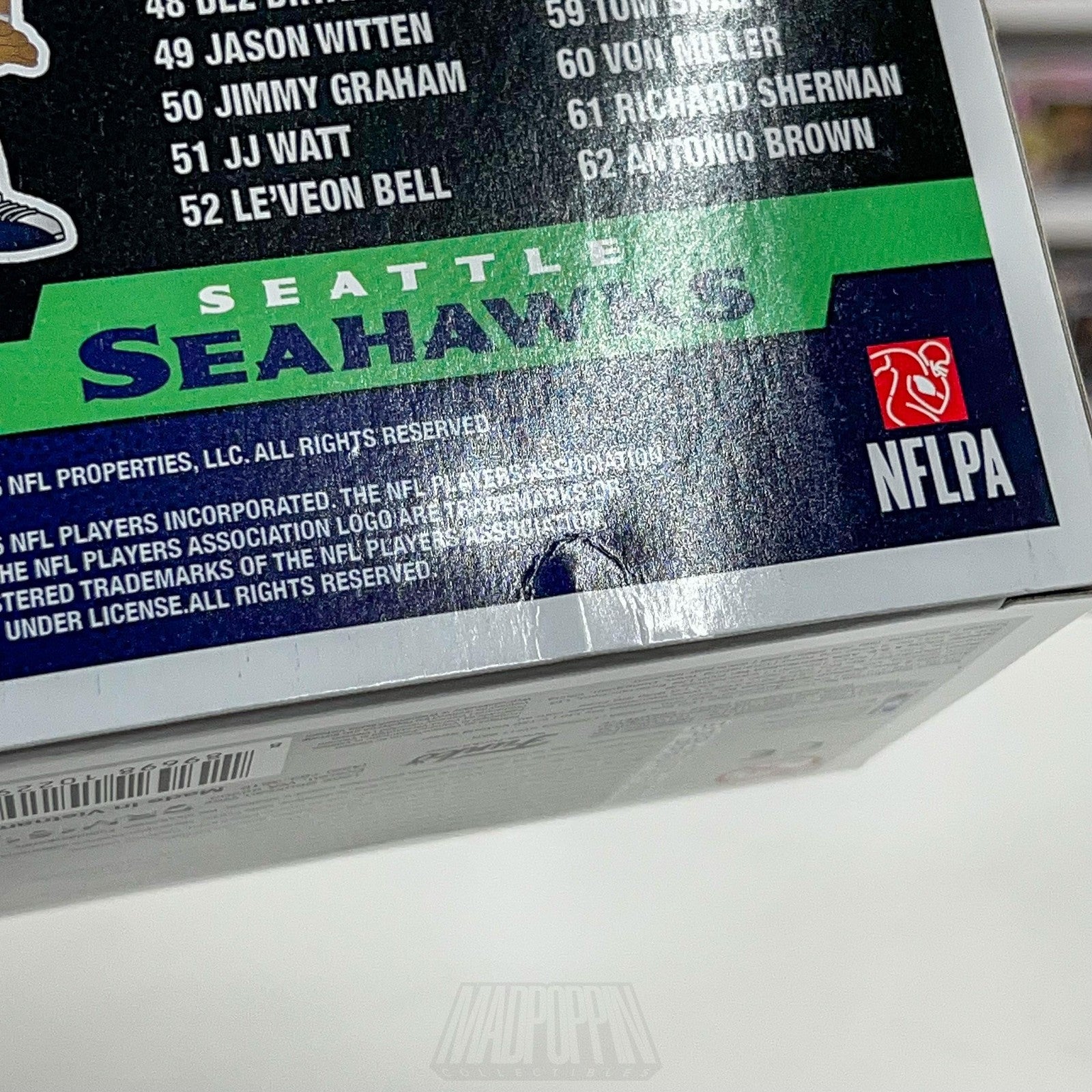 Funko Pop Seattle Seahawks NFL Football Russell Wilson Pop Vinyl Figure 57 QB9