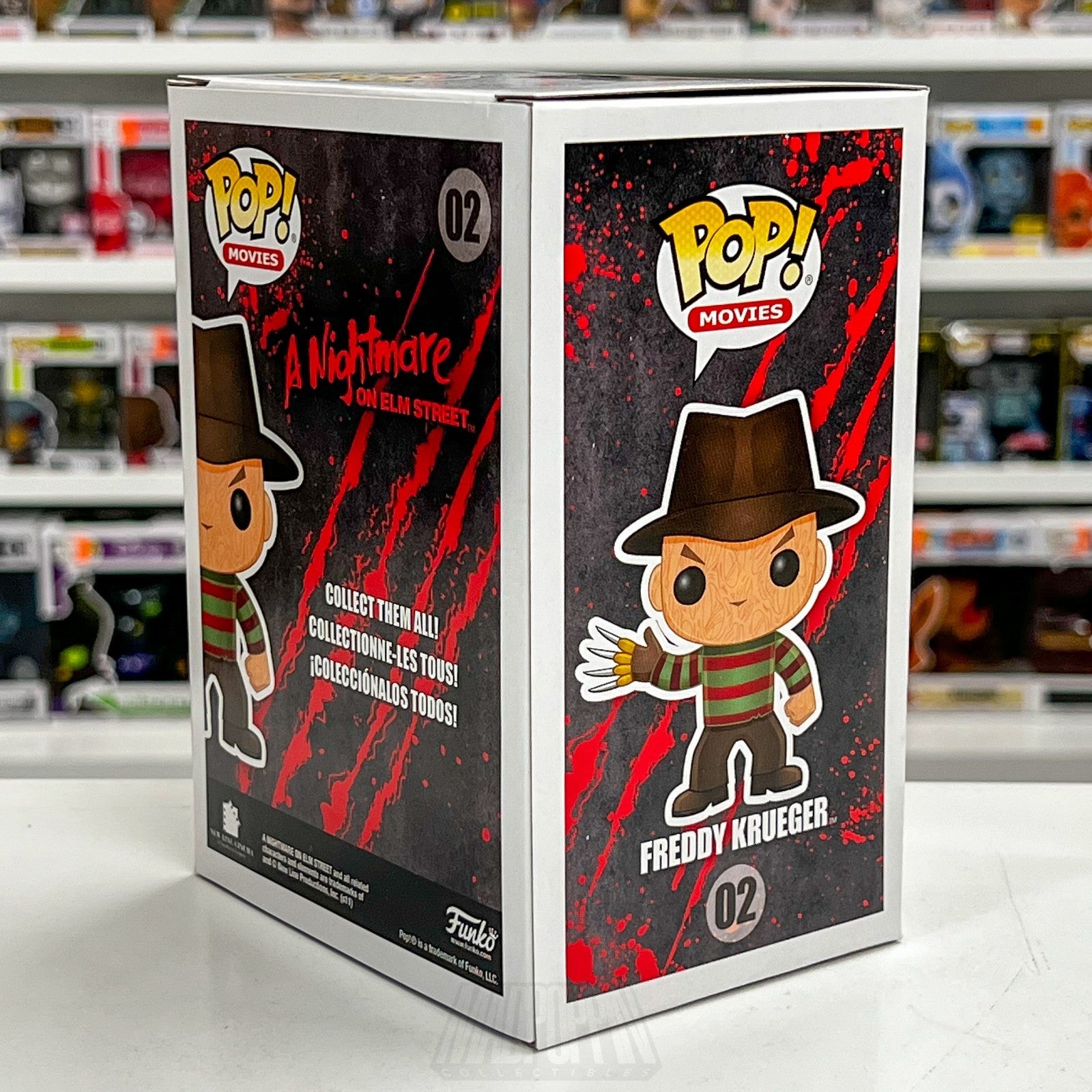 Funko Pop Movies A Nightmare On Elm Street Freddy Krueger 02 Horror Vinyl Figure4