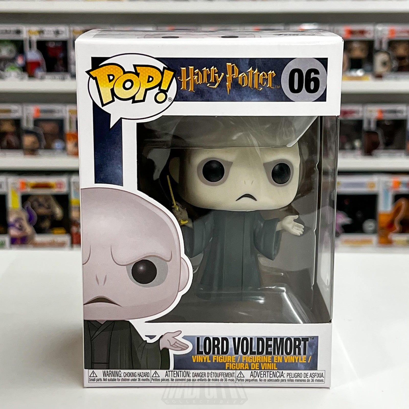 Funko Pop Vinyl Harry Potter Lord Voldemort 06 Wizard Tom Riddle Figure Toy Wiz