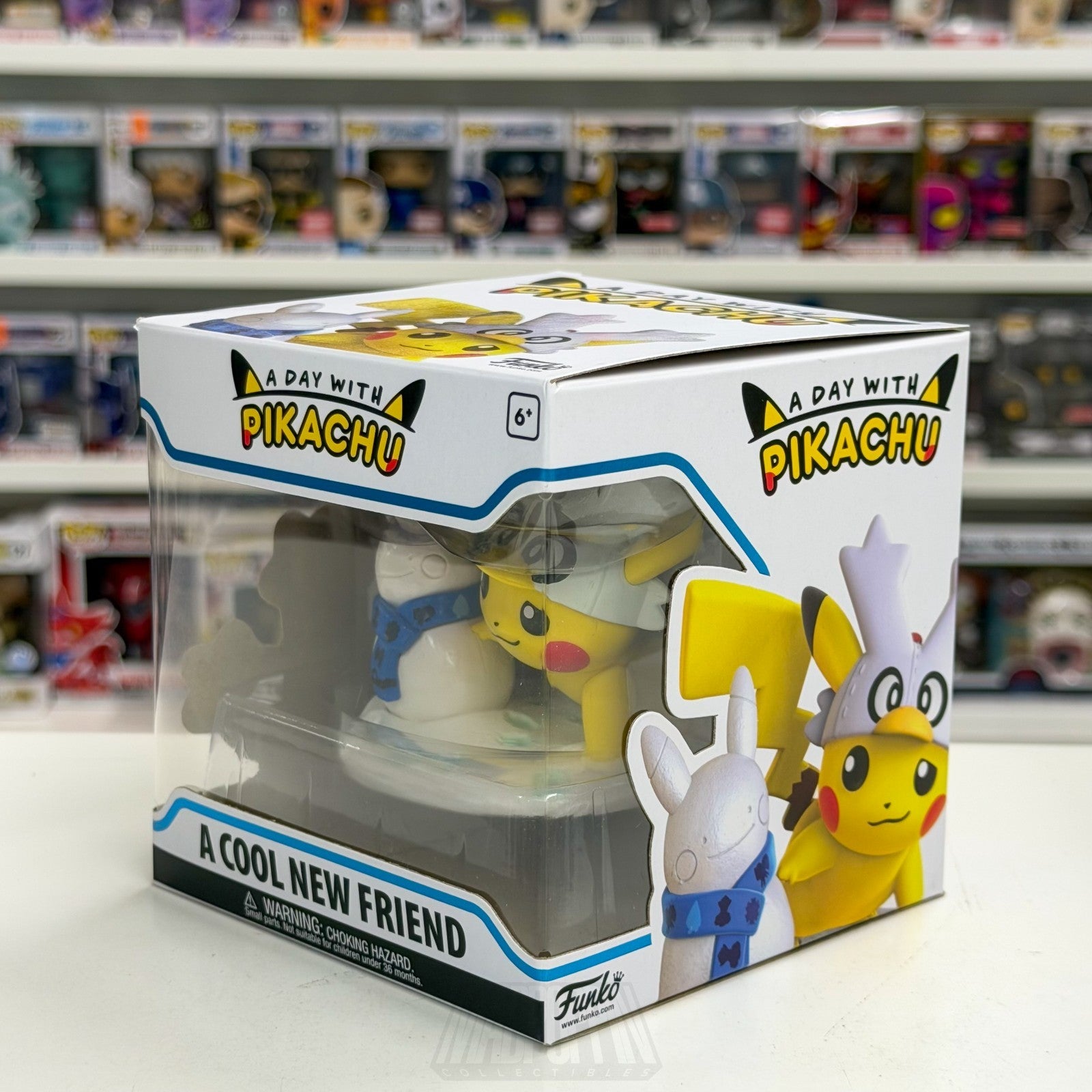 Funko A Day With Pikachu Cool New Friend Pokémon Center TCG Toy Vinyl Figure1
