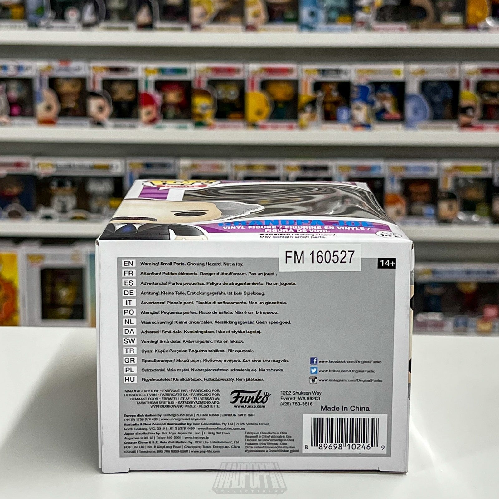 Funko Pop Movies Willy Wonka & The Chocolate Factory Grandpa Joe Vaulted 328