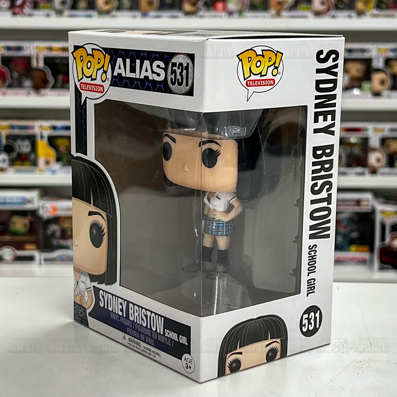 Funko Pop Alias Sydney Bristow School Girl Vinyl Figure 531 TV Collectible New