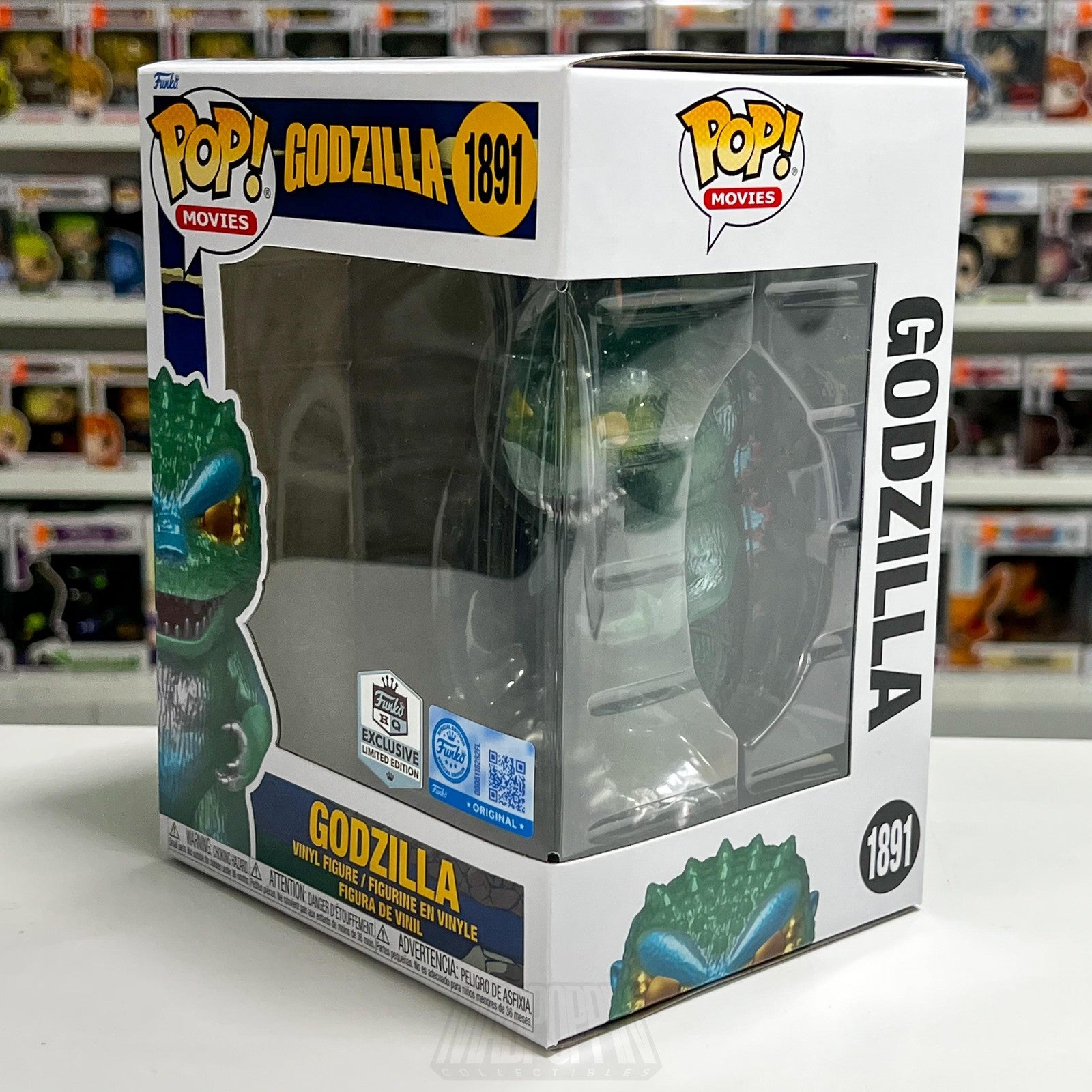 Funko Pop Movies Godzilla 1891 Special Edition Exclusive Vinyl Figure New In Box
