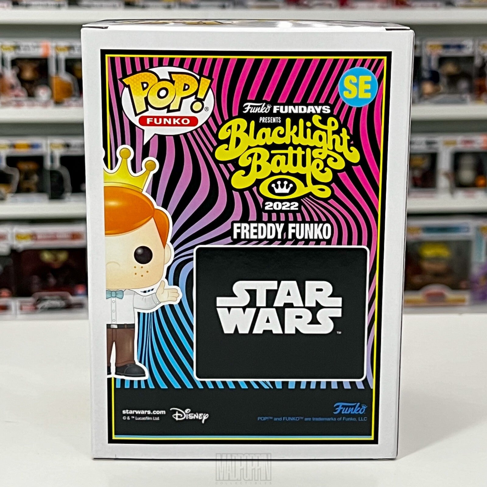 Funko Pop Fundays Blacklight Battle Freddy as Mandalorian Limited 4000 Pcs SE
