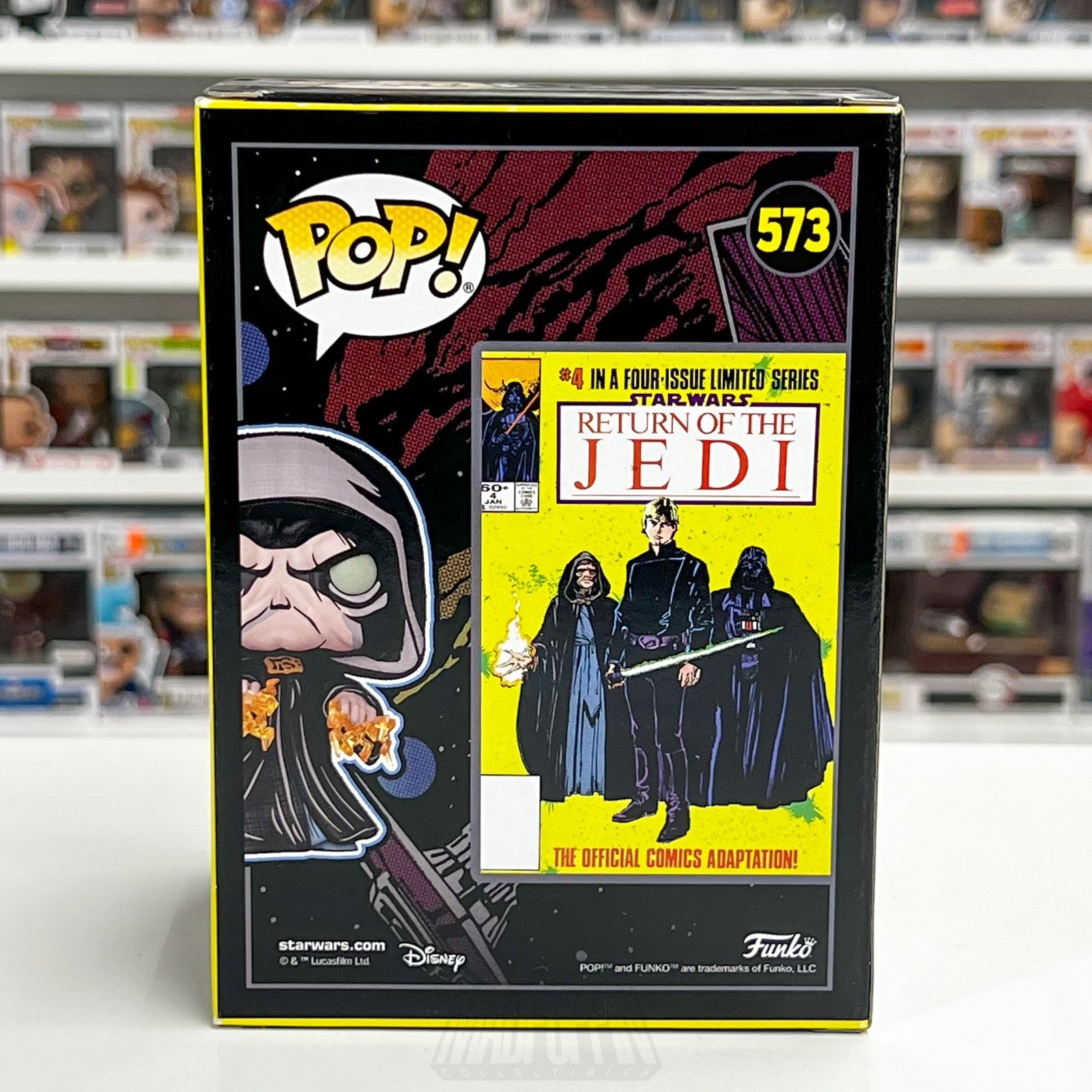 Funko Pop Star Wars Emperor Palpatine Retro Target 573 Sith Lord Vinyl Figure3