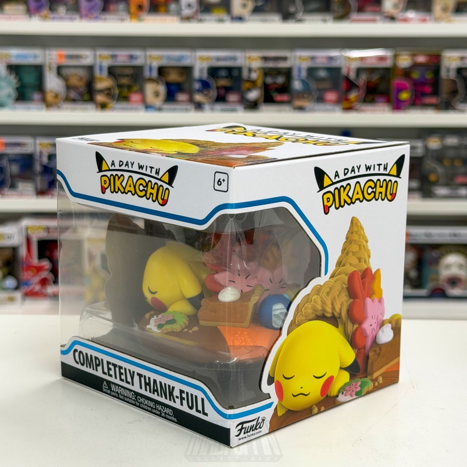 Funko A Day With Pikachu Completely Thank-Full Pokémon Center TCG Vinyl Figure1