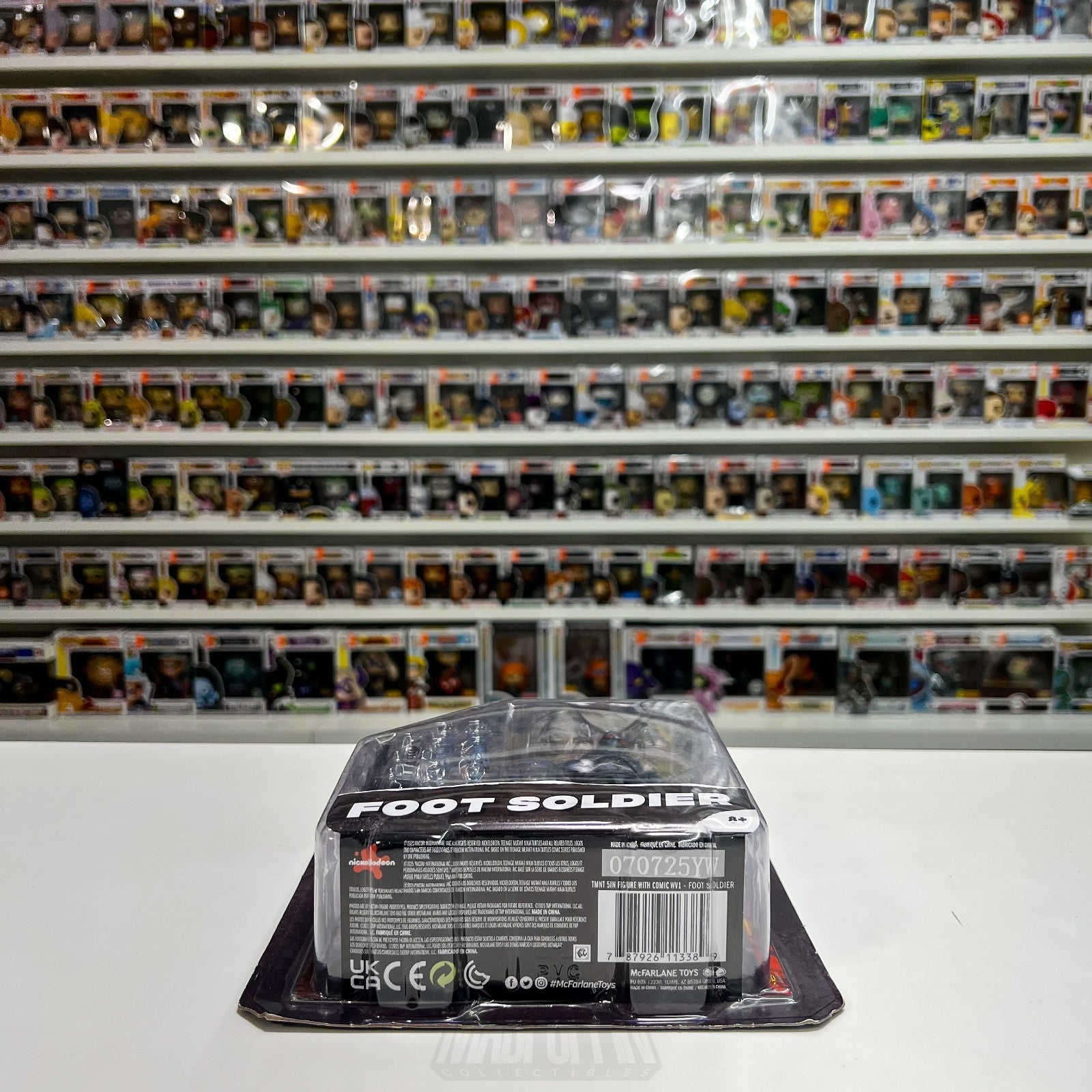 McFarlane Toys TMNT Teenage Mutant Ninja Turtles Foot Soldier Clan Page Punchers