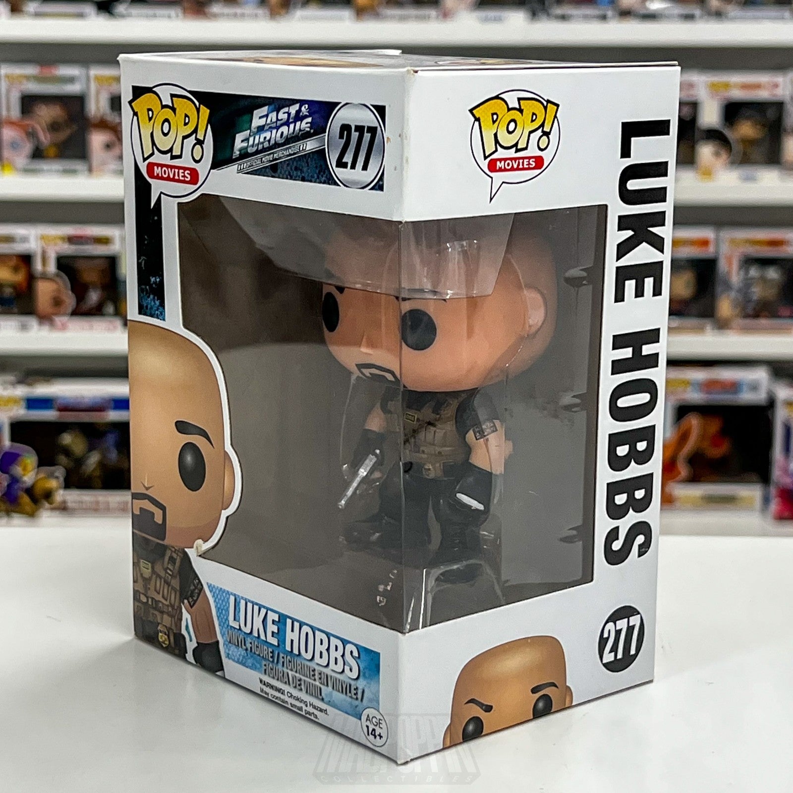 Funko Pop Movies Fast & Furious Agent Luke Hobbs 277 The Rock Toy Vinyl Figure1