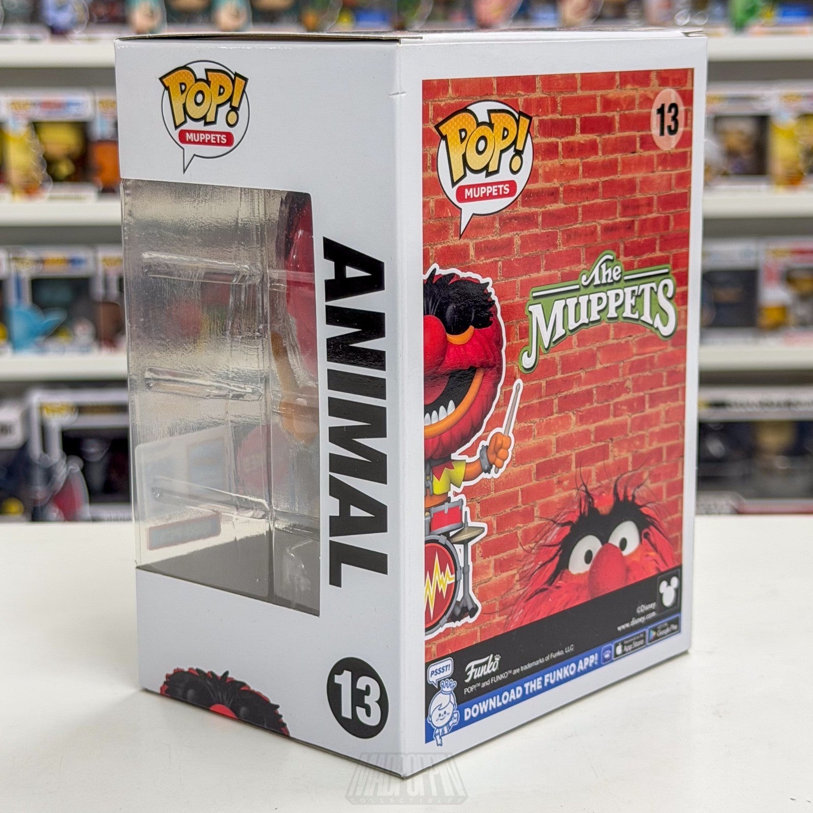 Funko Pop Muppets Animal Flocked NYCC Official Sticker 1500 PCS 13 Vinyl Figure2