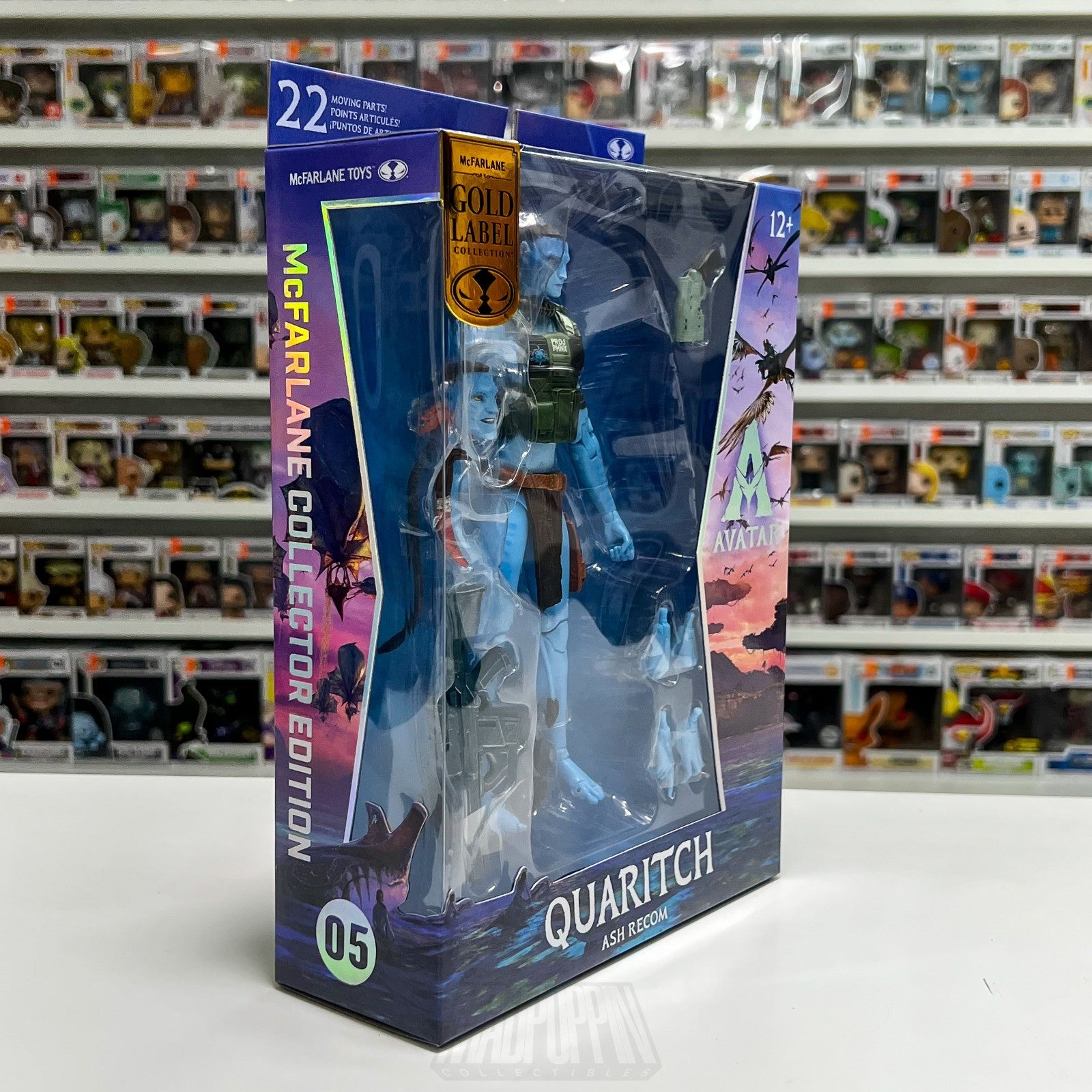 McFarlane Toys Gold Label Avatar Quaritch Ash Recom 7 Inch Figure Collector 2025