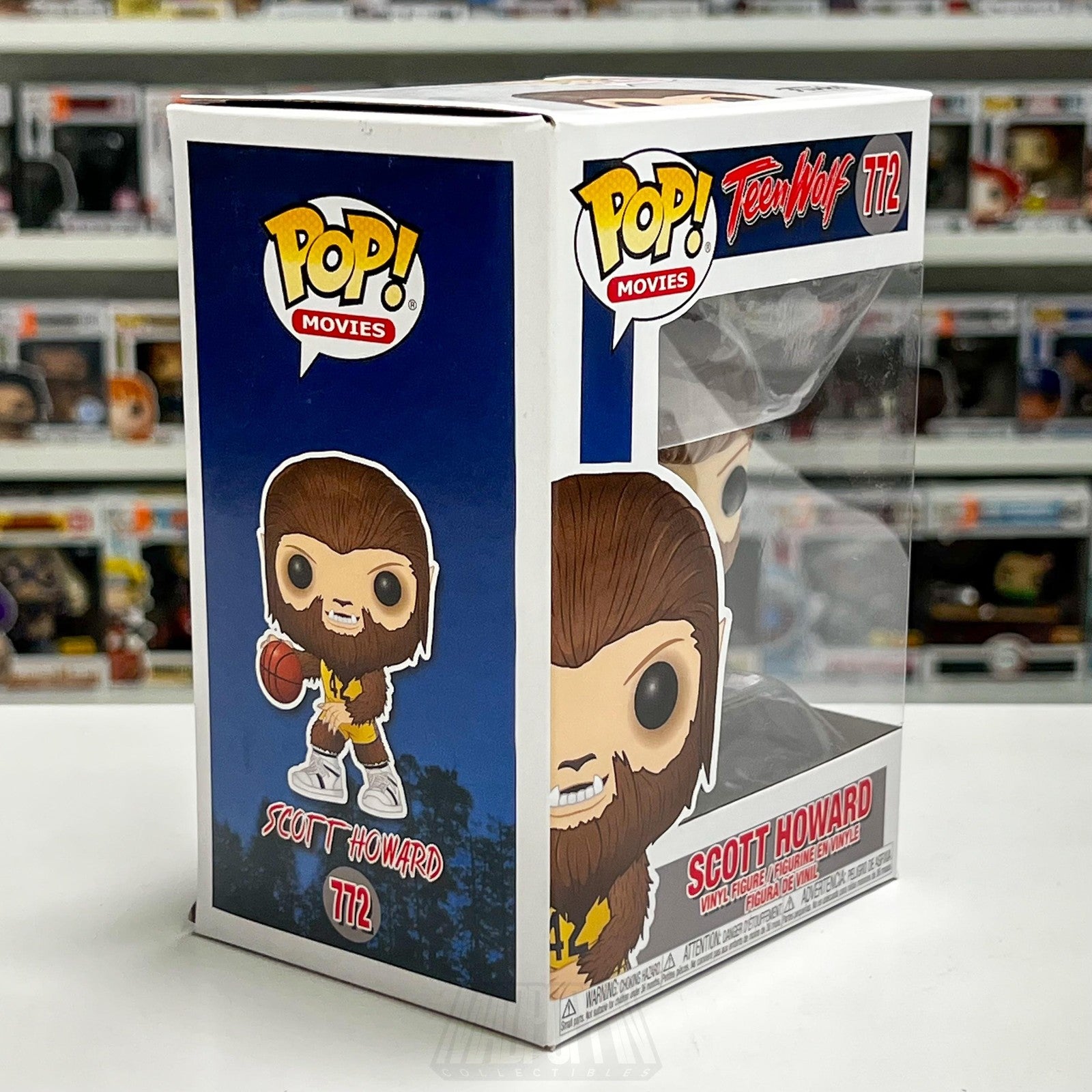 Funko Pop Movies Teen Wolf Scott Howard 772 Vinyl Figure Comedy Michael J Fox