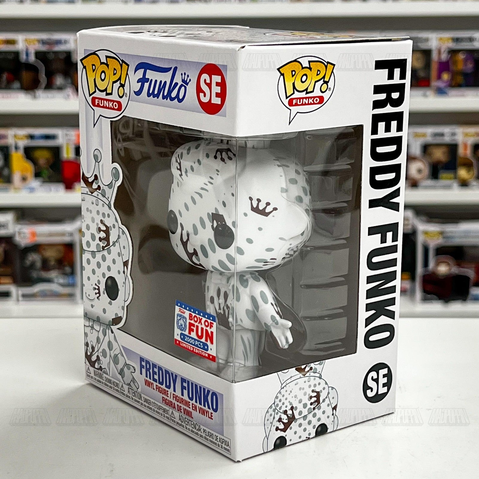 Funko Pop Freddy Funko SE Artist Series Fundays Box of Fun LE 2000 PCS Figure