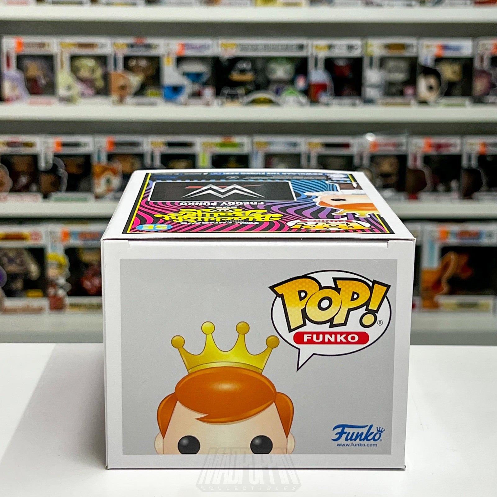 Funko Pop SE Freddy Funko Macho Man Randy Savage WWE Blacklight 2022 2000 PCS