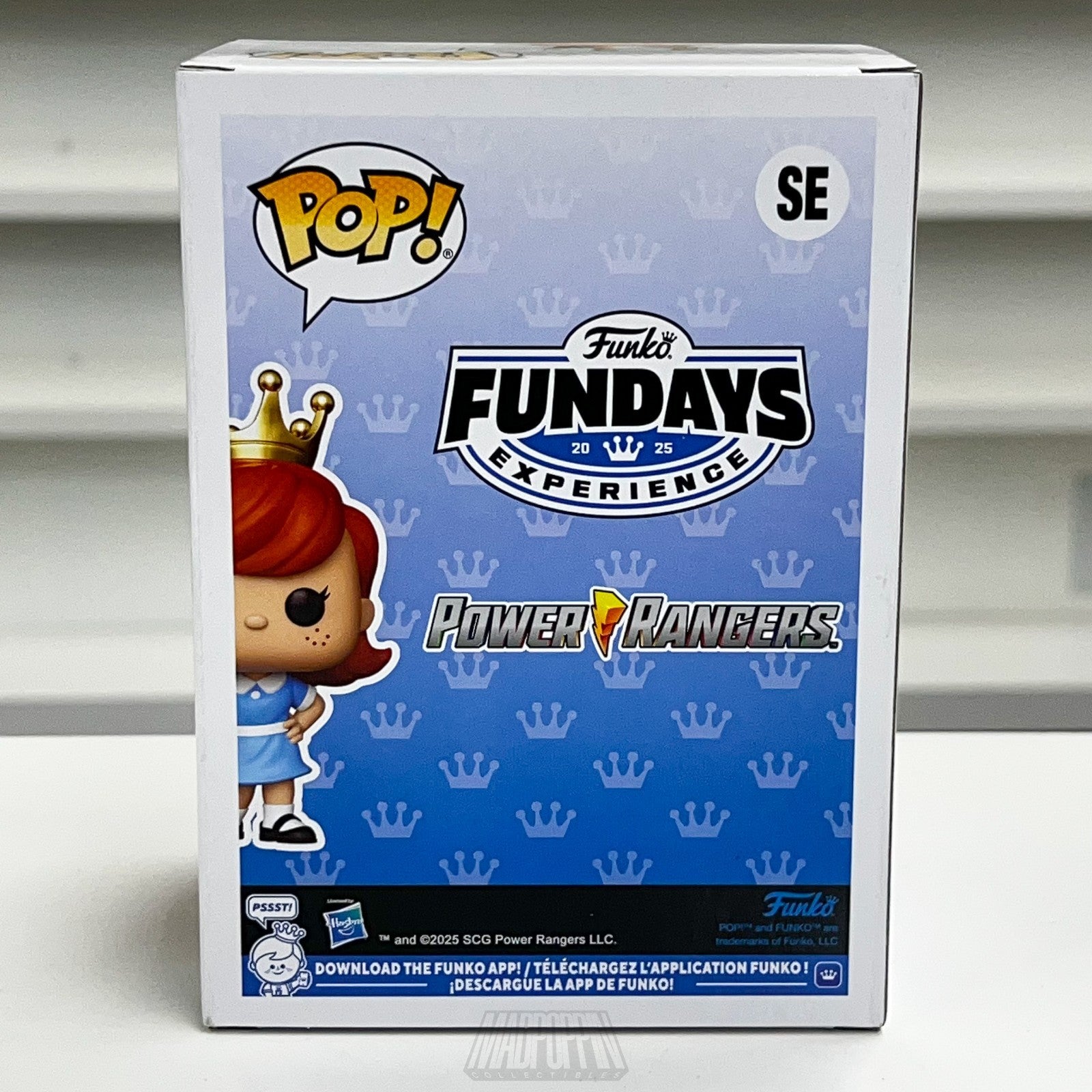 Funko Pop Fundays Franny Mighty Morphin Pink Ranger Metallic Show 100 PCS MMPR