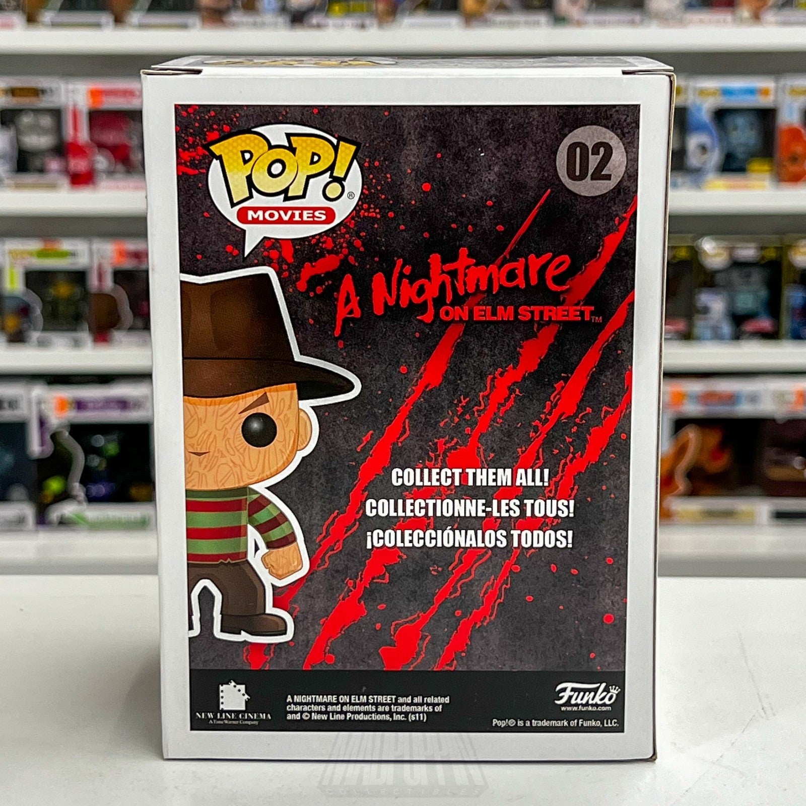 Funko Pop Movies A Nightmare On Elm Street Freddy Krueger 02 Horror Vinyl Figure3
