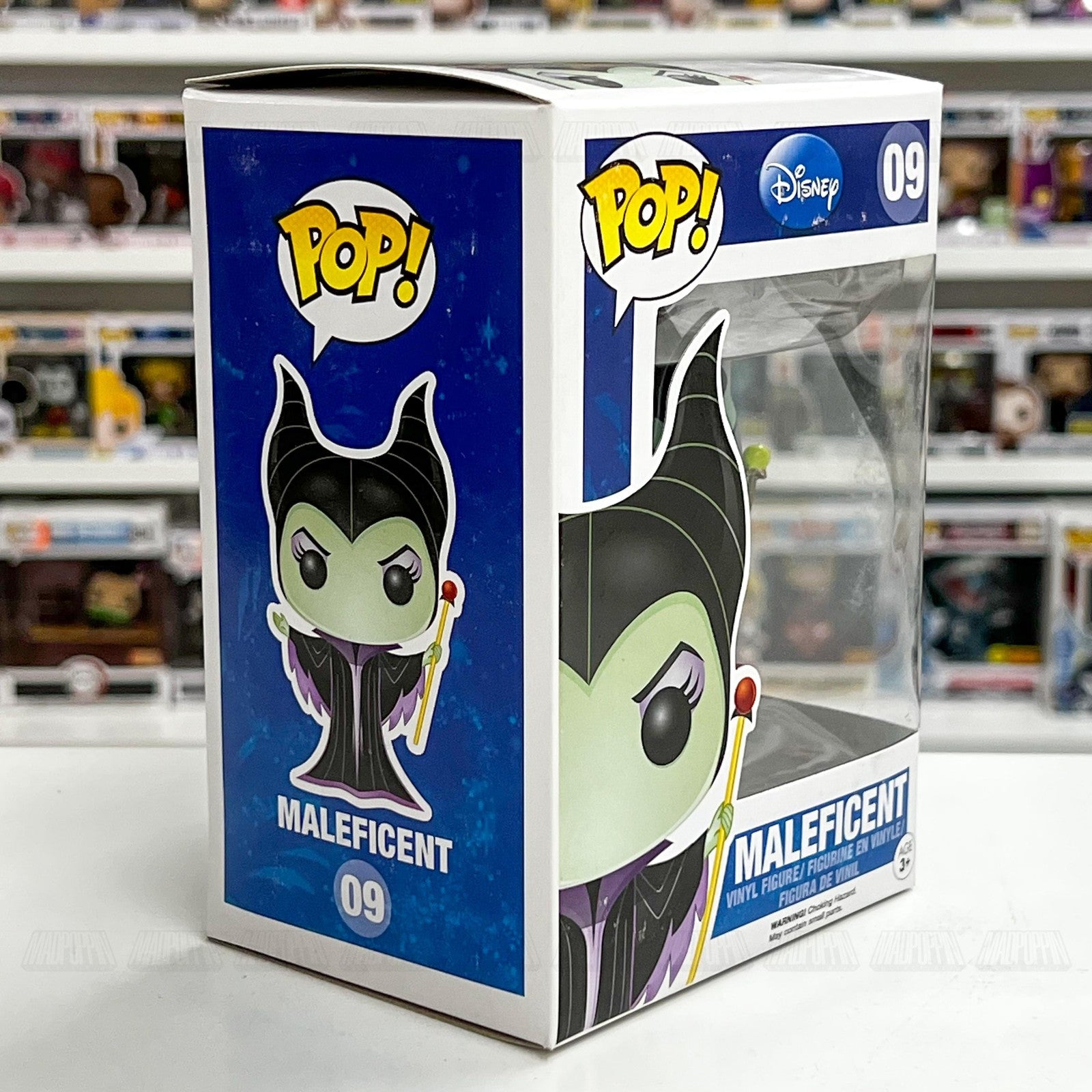Funko Pop Disney Maleficent 09 Series 1 Vinyl Figure In Box Sleeping Beauty 2015