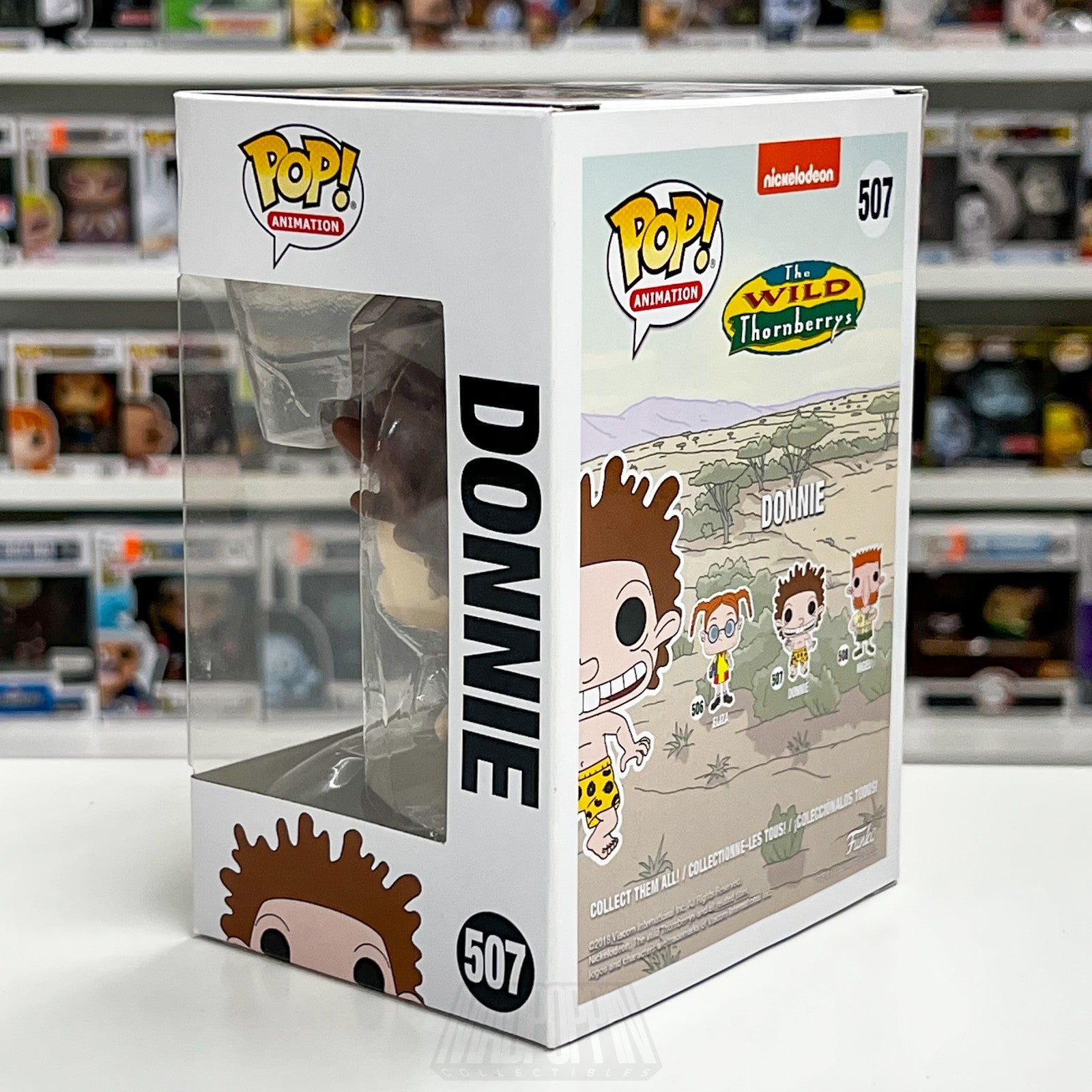 Funko Pop Animation Nickelodeon Wild Thornberrys Donnie 507 Cartoon Vinyl Figure2