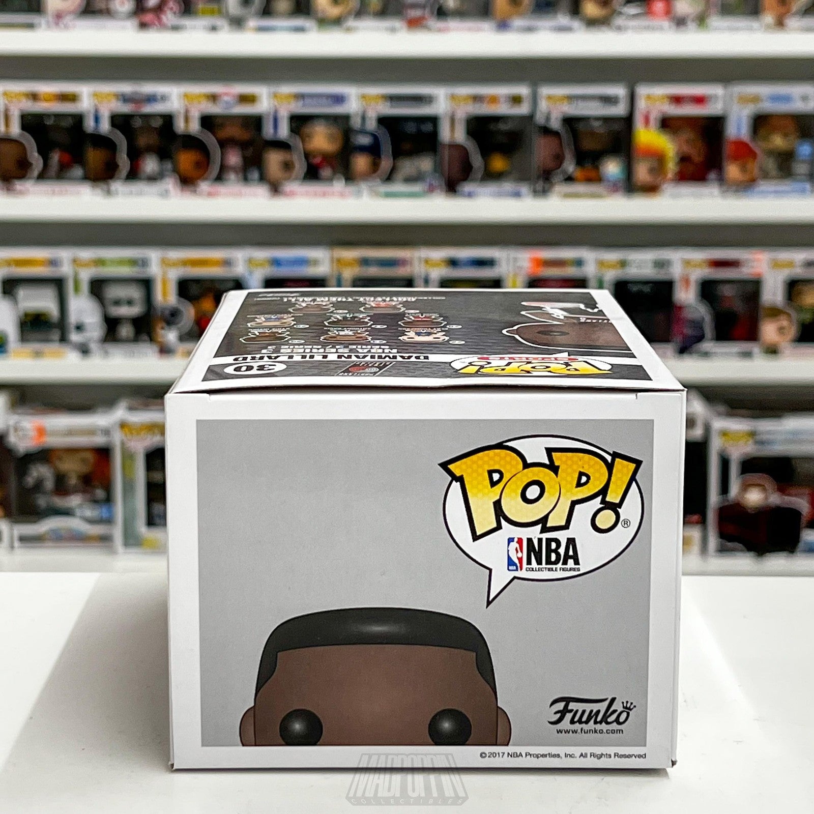 Funko Pop Damian Lillard NBA Series 3 Portland Trail Blazers Vinyl Figure 30 New