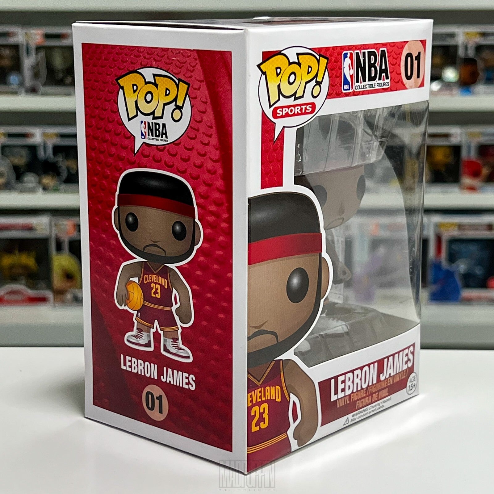 Funko Pop Sports NBA Basketball Cleveland Cavaliers Lebron King James Vaulted 01