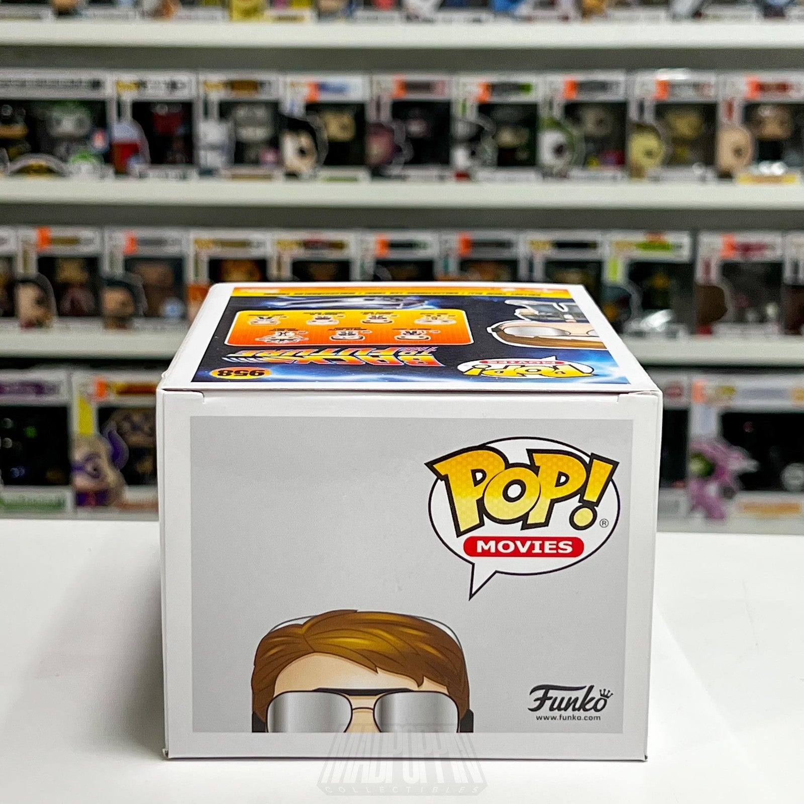 Funko POP! Movies Back to the Future Marty with Glasses #958 Vinyl Figure Toy