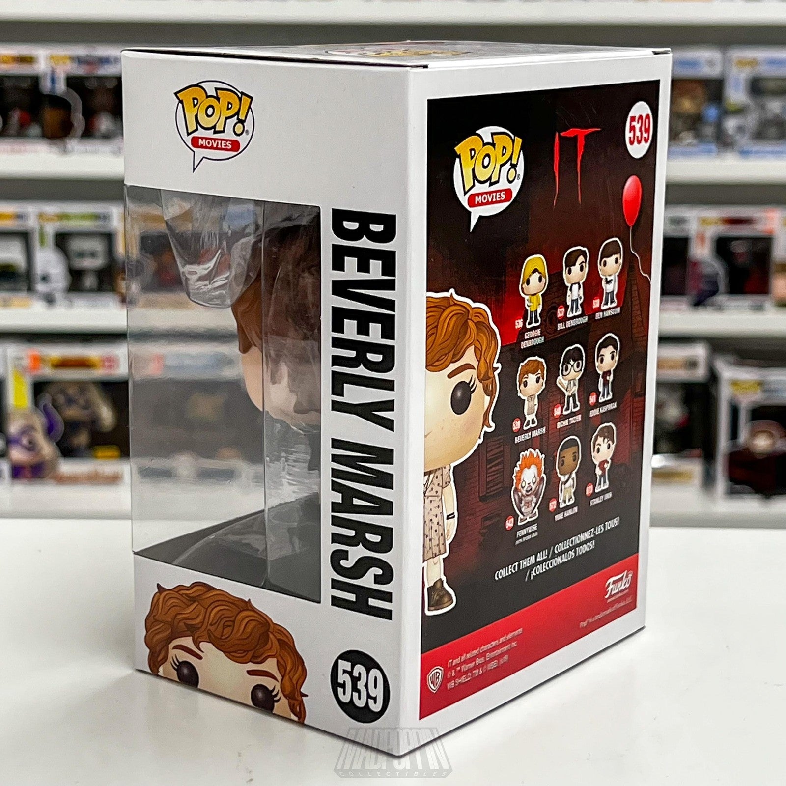 Funko Pop Movies IT Beverly Marsh Vinyl Figure #539 Horror Collectible New NIB